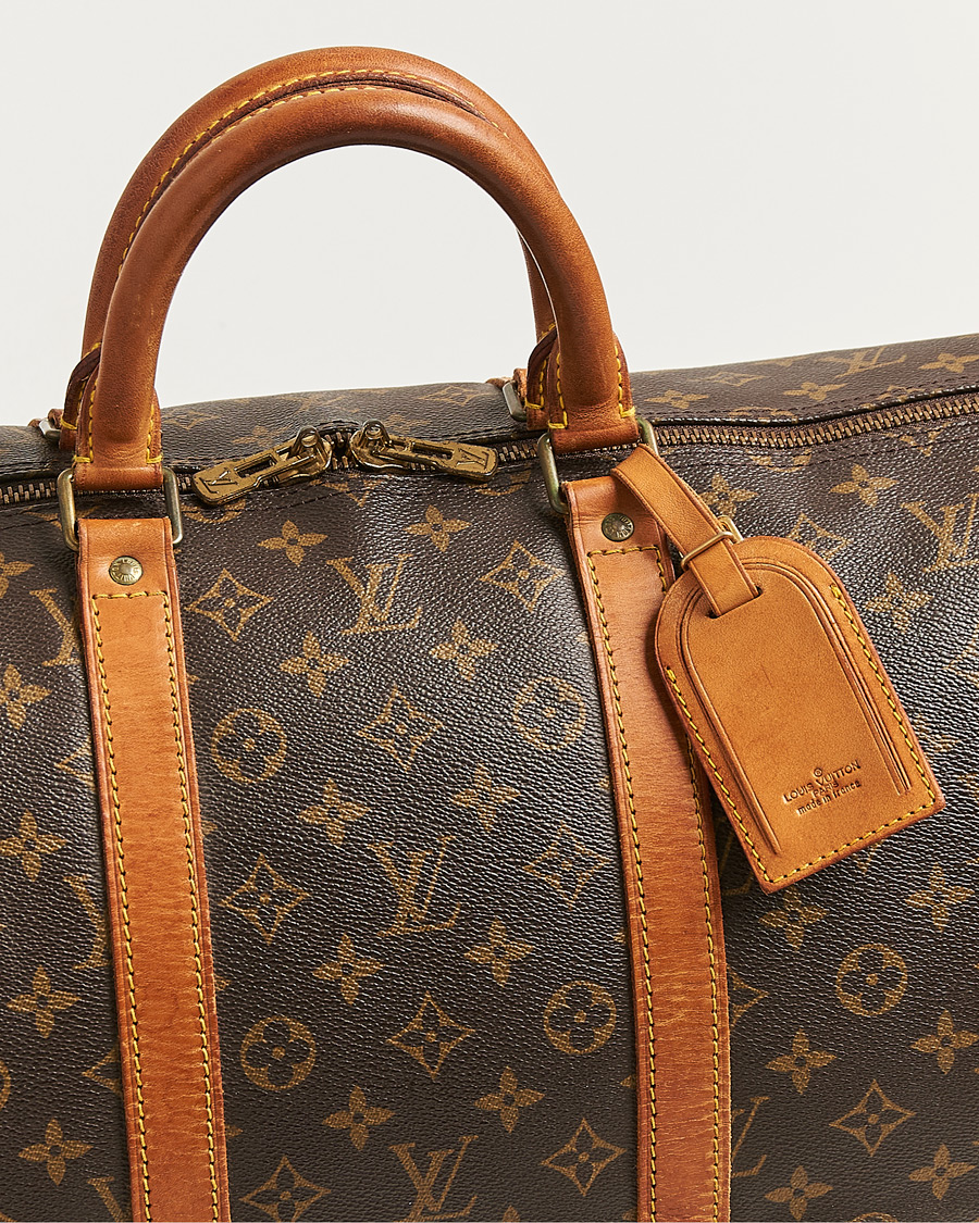 Uomini | Pre-Owned & Vintage Bags | Louis Vuitton Pre-Owned | Keepall Bandouliére 55 Monogram