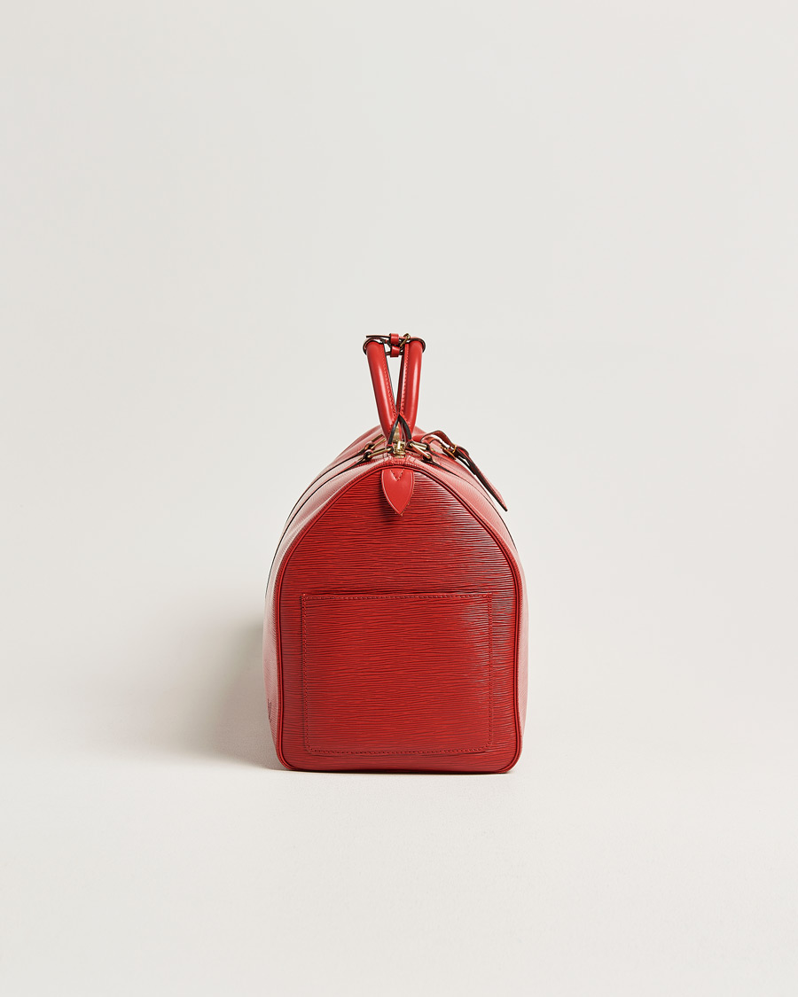 Uomini | Pre-Owned & Vintage Bags | Louis Vuitton Pre-Owned | Keepall 50 Epi Leather Red
