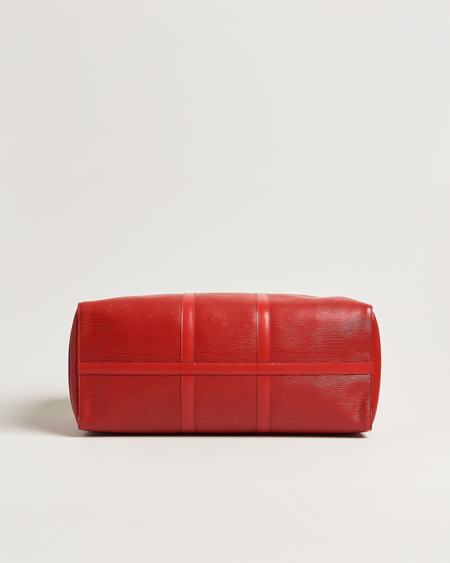 Uomini | Pre-Owned & Vintage Bags | Louis Vuitton Pre-Owned | Keepall 50 Epi Leather Red