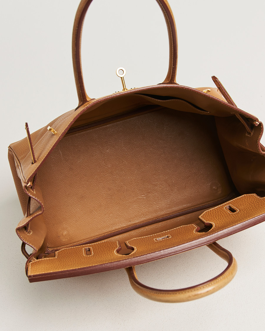 Uomini | Pre-Owned & Vintage Bags | Hermès Pre-Owned | Birkin 35 Ardennes Gold