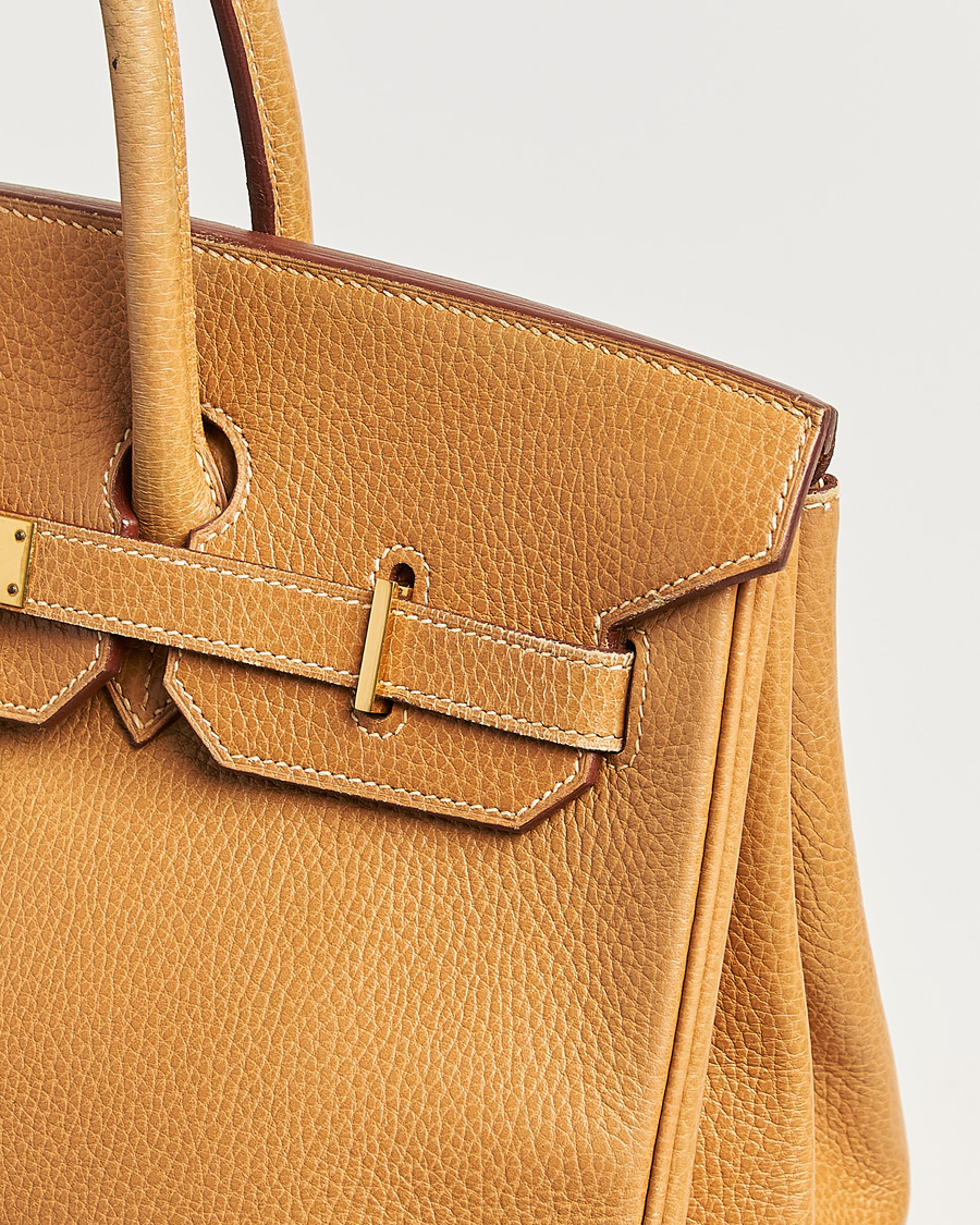 Uomini | Pre-Owned & Vintage Bags | Hermès Pre-Owned | Birkin 35 Ardennes Gold