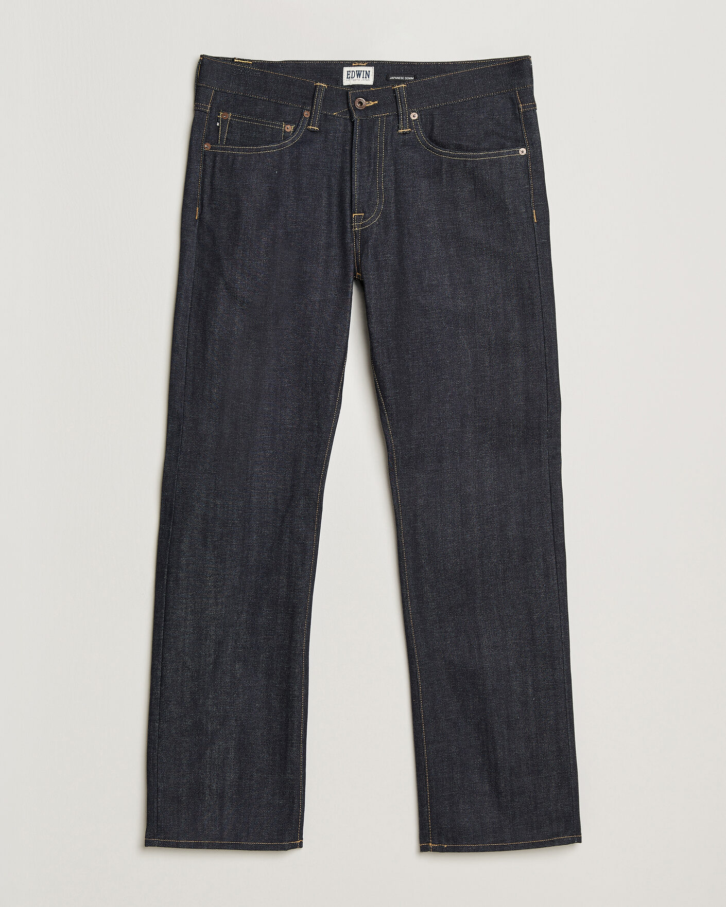 Uomini | Jeans | EDWIN | No.47 Regular Straight Selvage Jeans Unwashed