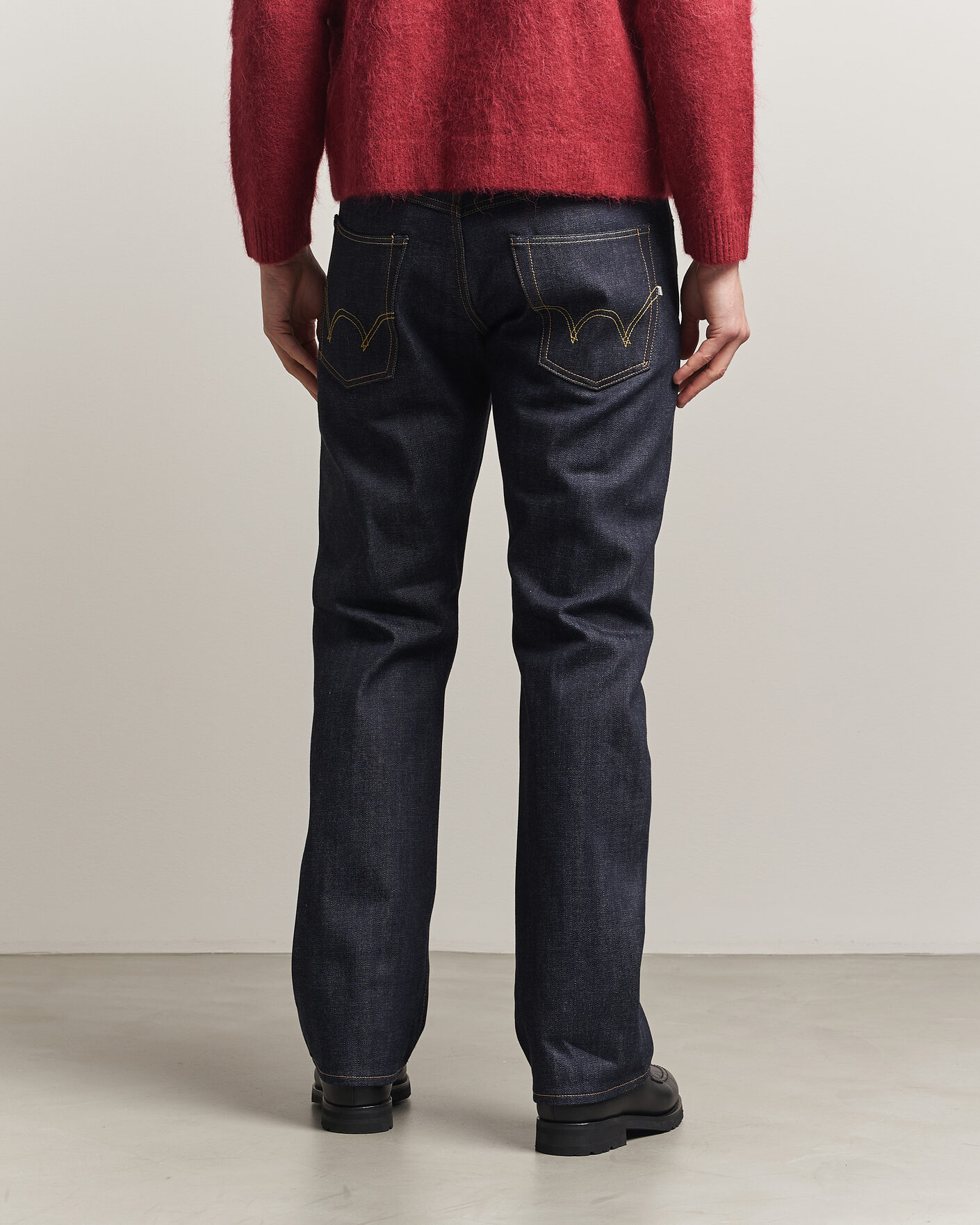 Uomini | Jeans | EDWIN | No.47 Regular Straight Selvage Jeans Unwashed