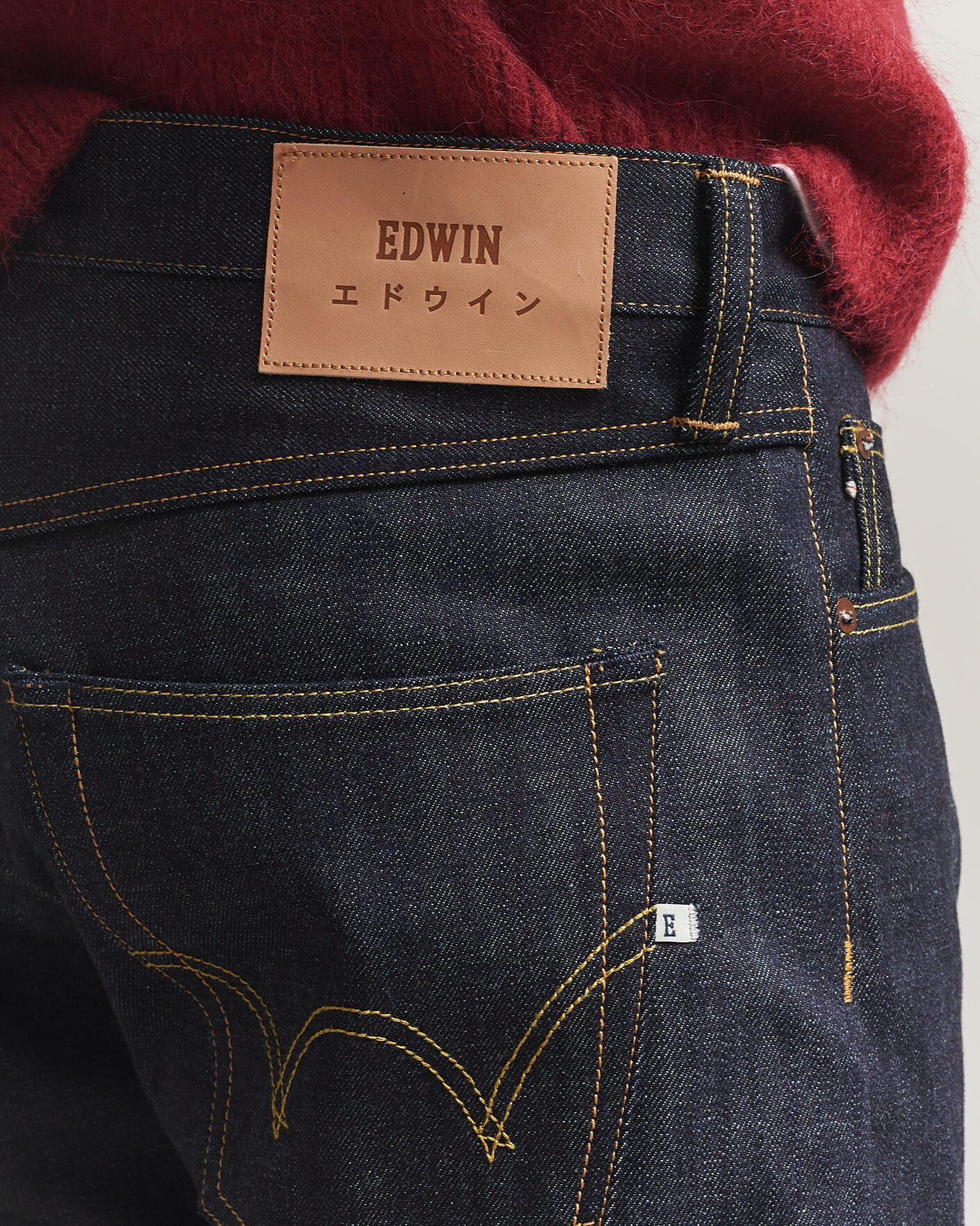 Uomini | Jeans | EDWIN | No.47 Regular Straight Selvage Jeans Unwashed