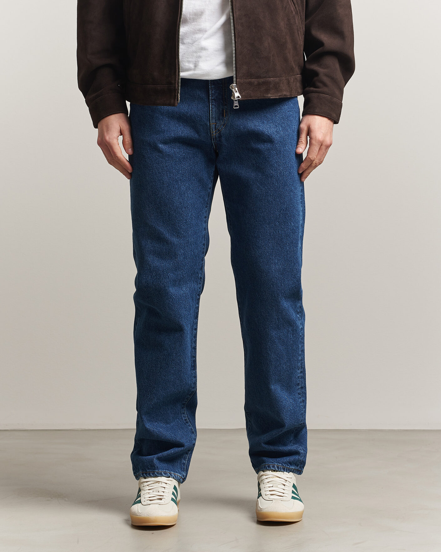 Uomini | Jeans | EDWIN | Regular Straight Jeans Used Mid Blue