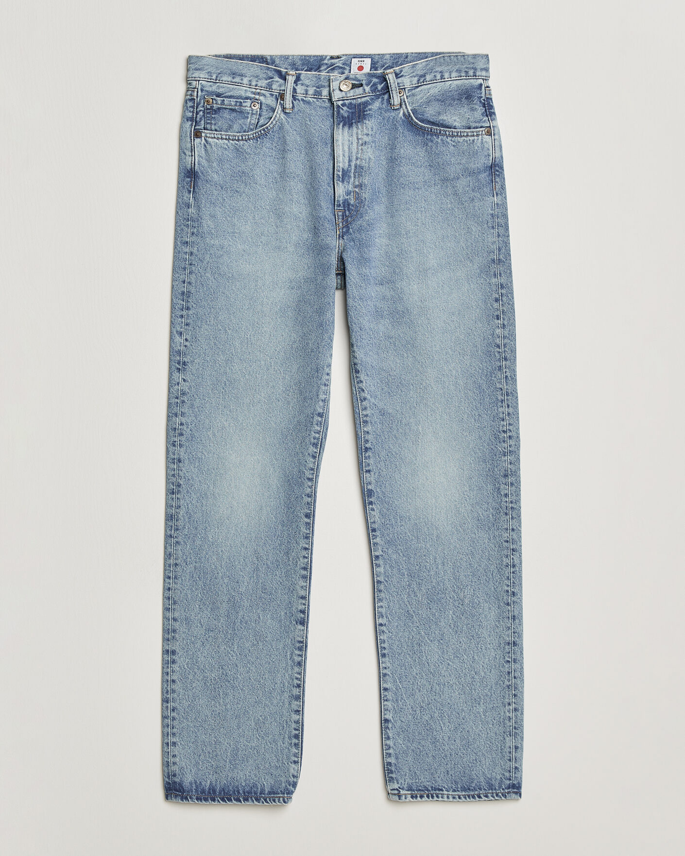 Uomini | Pantaloni | EDWIN | Regular Straight Jeans Used Light Blue
