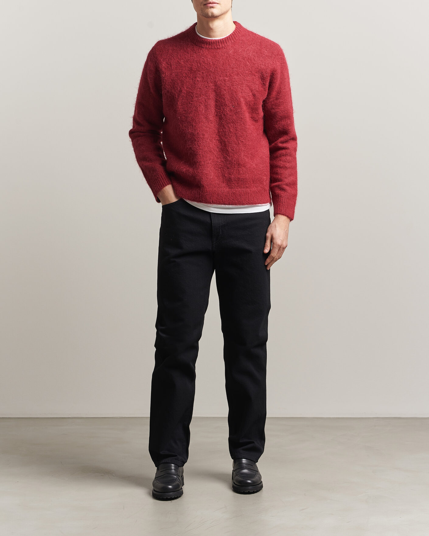 Uomini | Jeans | EDWIN | Regular Straight Jeans Unwashed Black