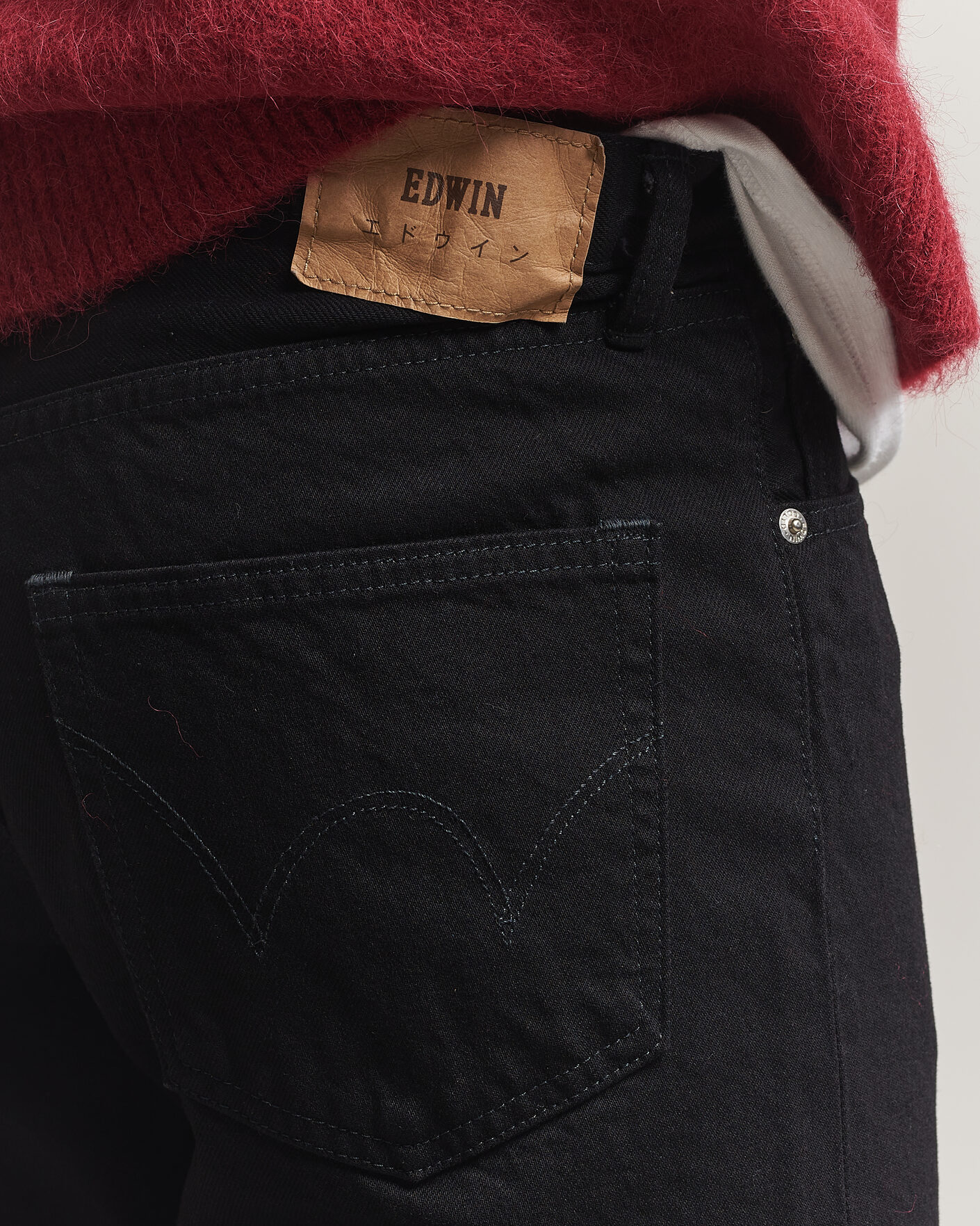 Uomini | Jeans | EDWIN | Regular Straight Jeans Unwashed Black