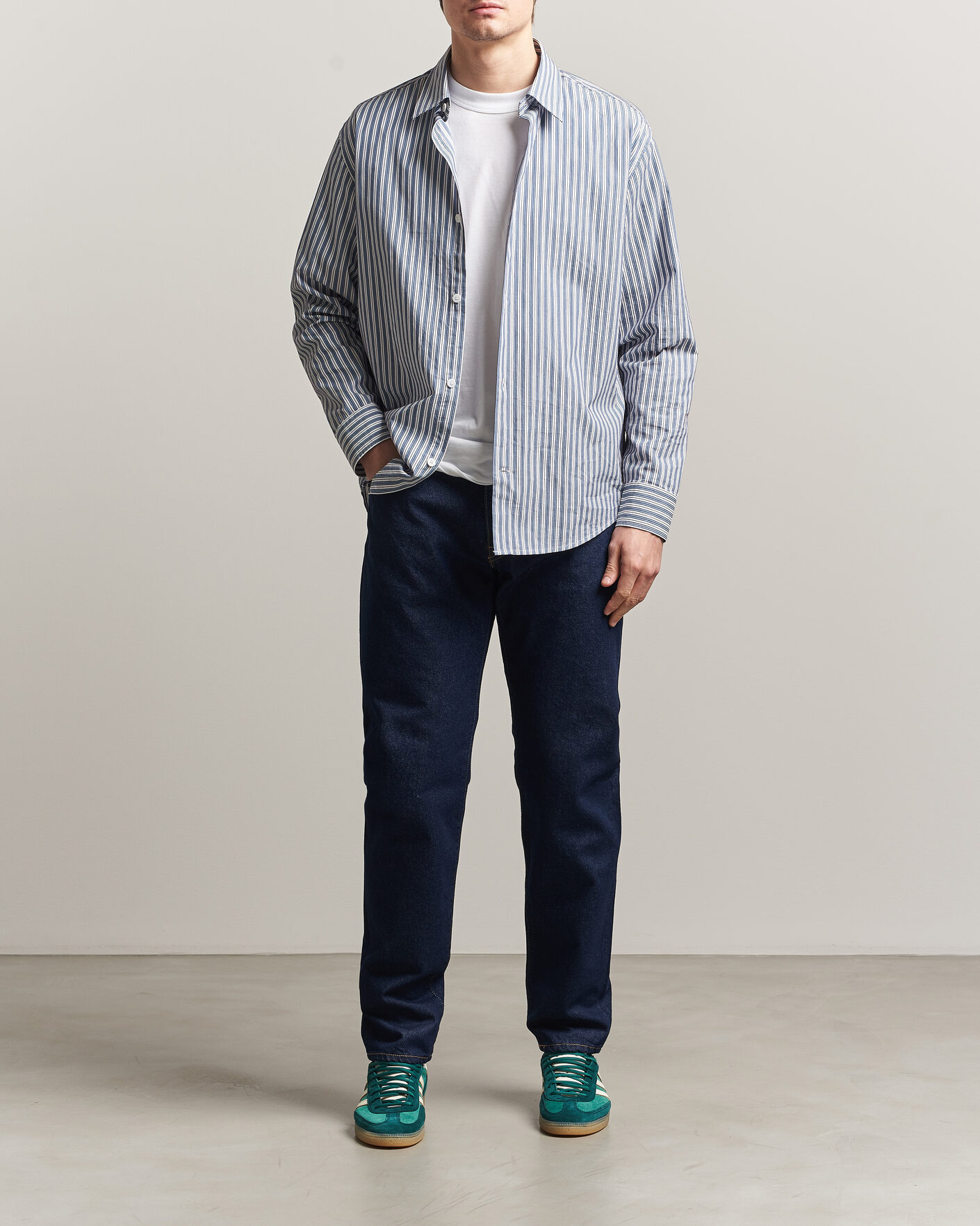 Uomini | Jeans | EDWIN | Regular Tapered Jeans Blue Rinsed