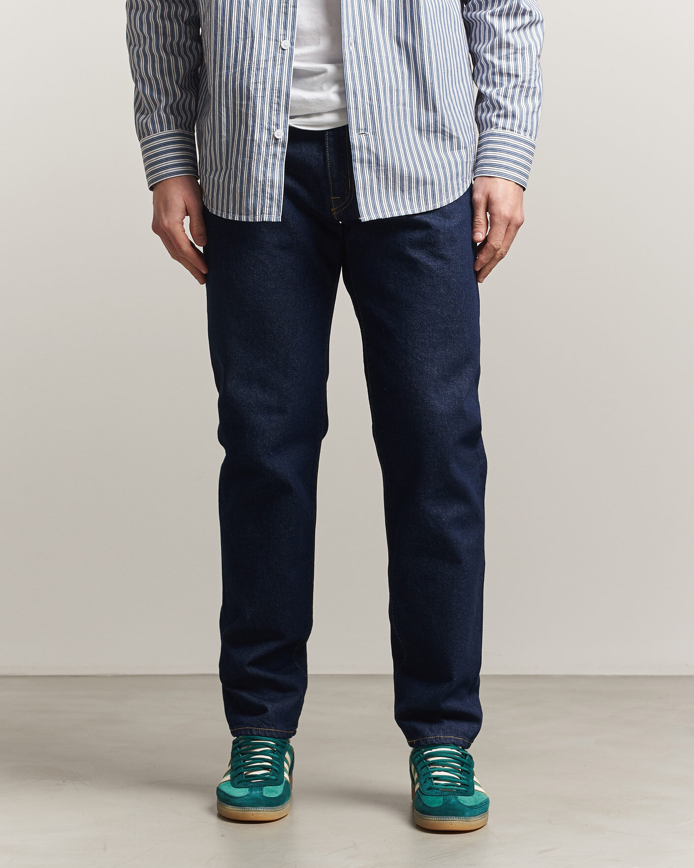 Uomini | Jeans | EDWIN | Regular Tapered Jeans Blue Rinsed