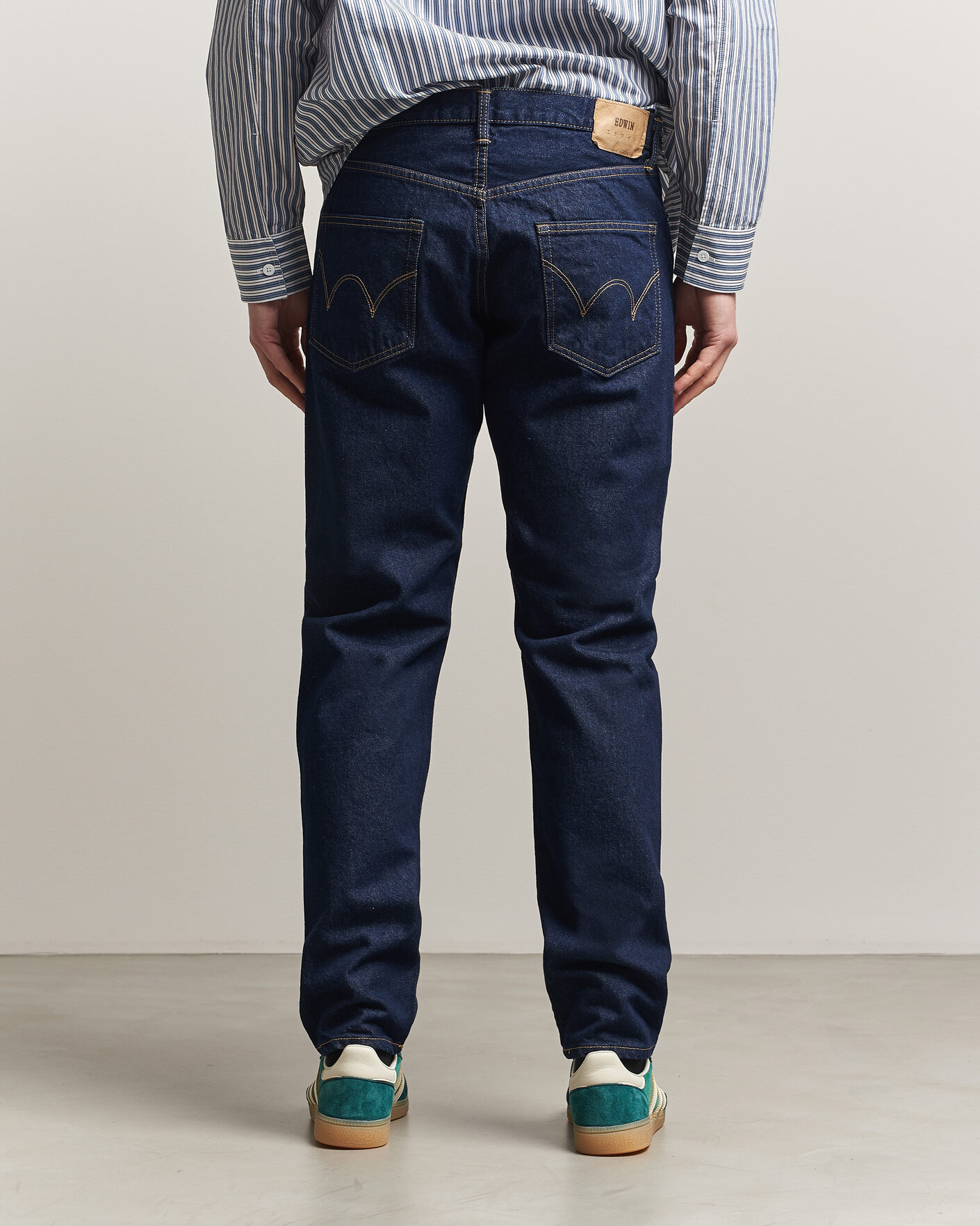 Uomini | Jeans | EDWIN | Regular Tapered Jeans Blue Rinsed