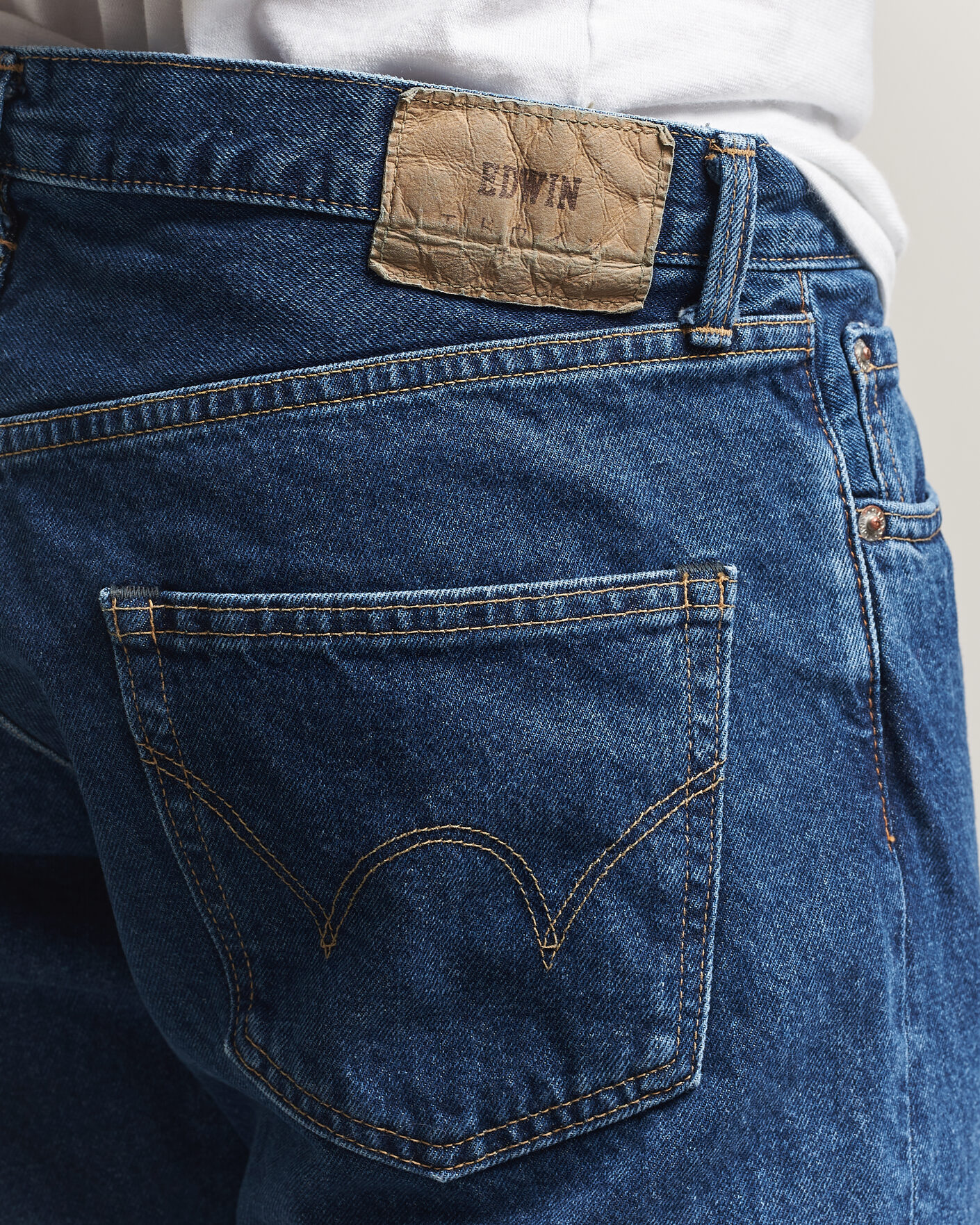 Uomini | Jeans | EDWIN | Regular Tapered Jeans Used Mid Blue