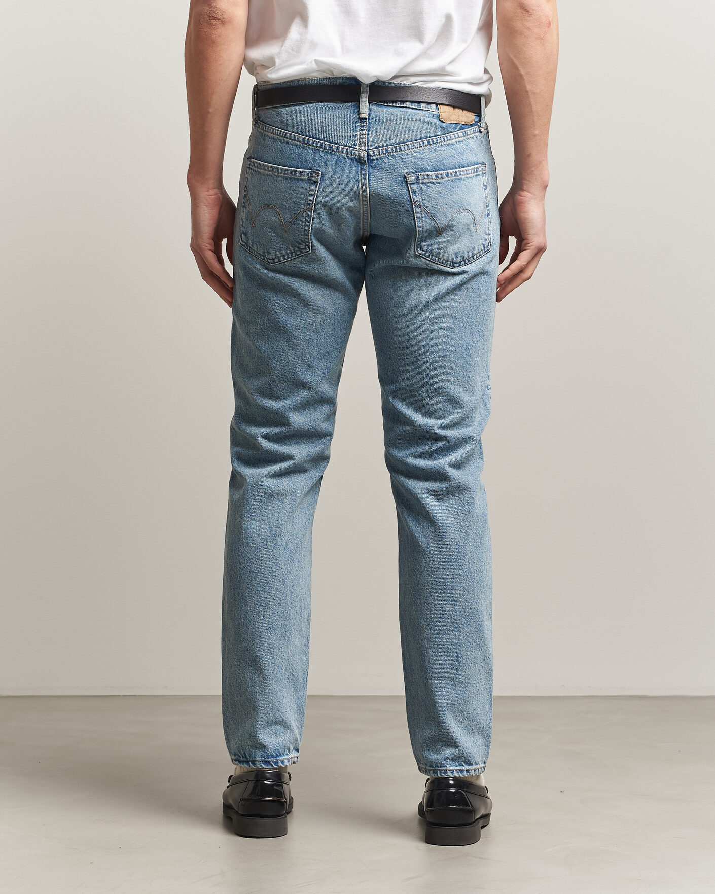 Uomini | Pantaloni | EDWIN | Regular Tapered Jeans Used Light Blue