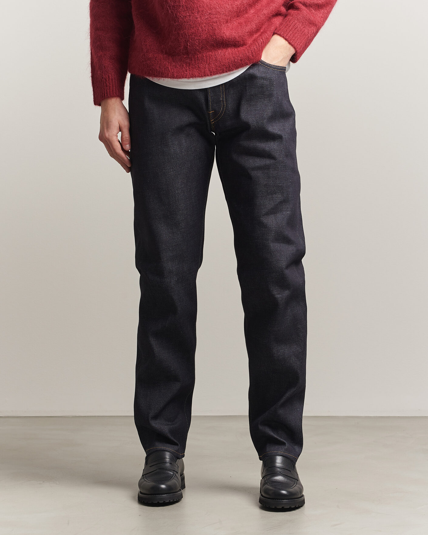 Uomini | Jeans | EDWIN | Regular Tapered Selvage Jeans Unwashed