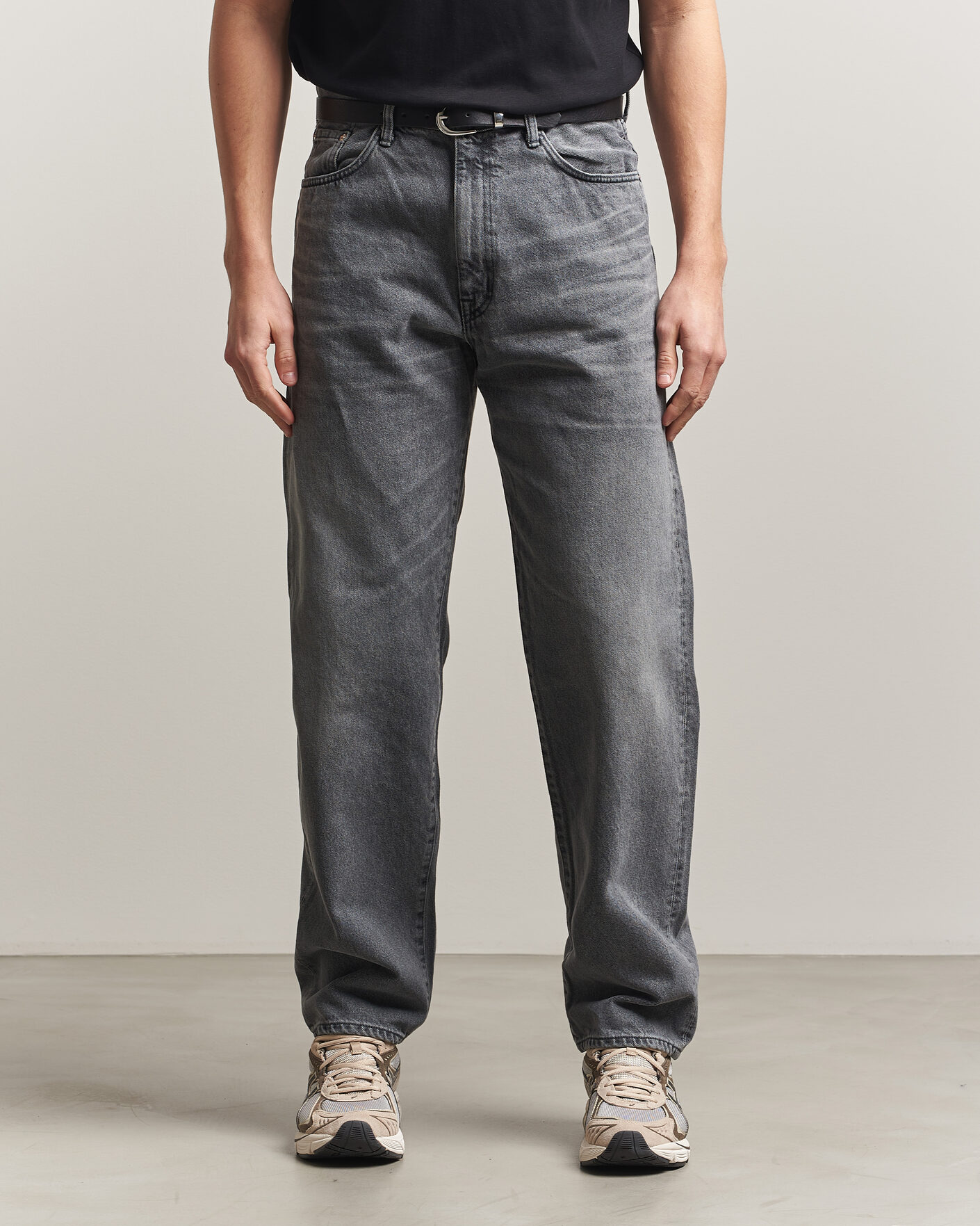 Uomini | Camicie | EDWIN | Loose Straight Jeans Washed Grey