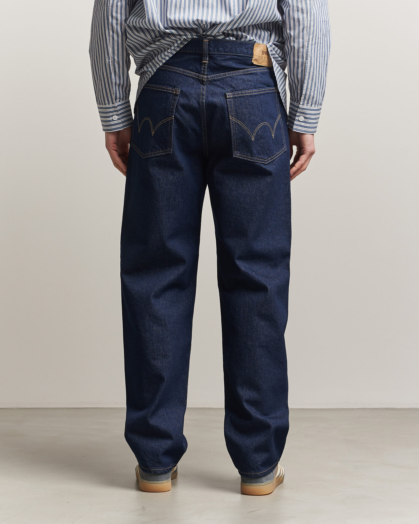Uomini | Jeans | EDWIN | Loose Straight Jeans Blue Rinsed