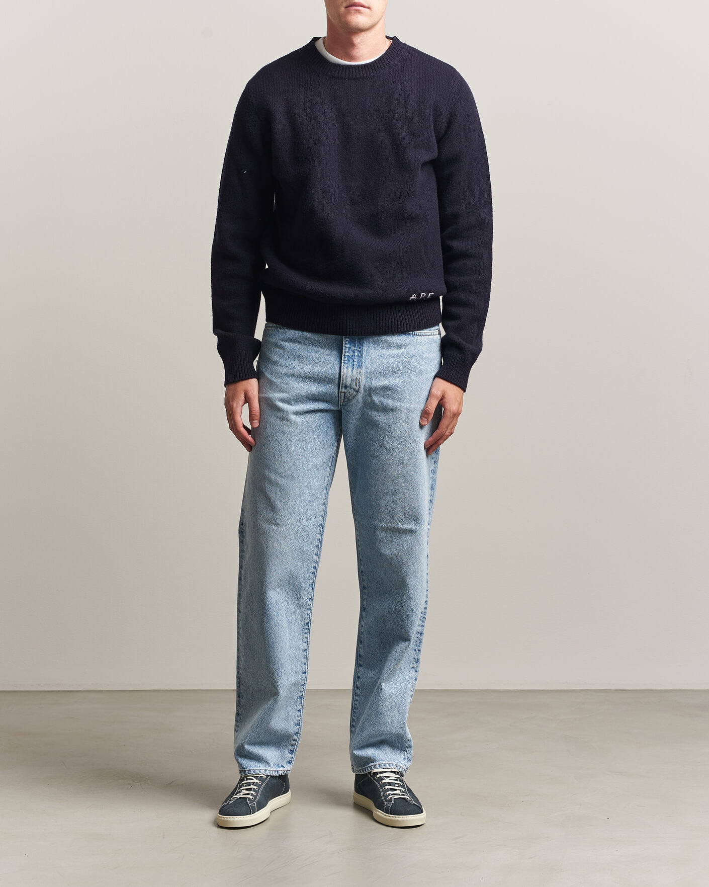 Uomini | Jeans | EDWIN | Loose Straight Jeans Used Light Blue