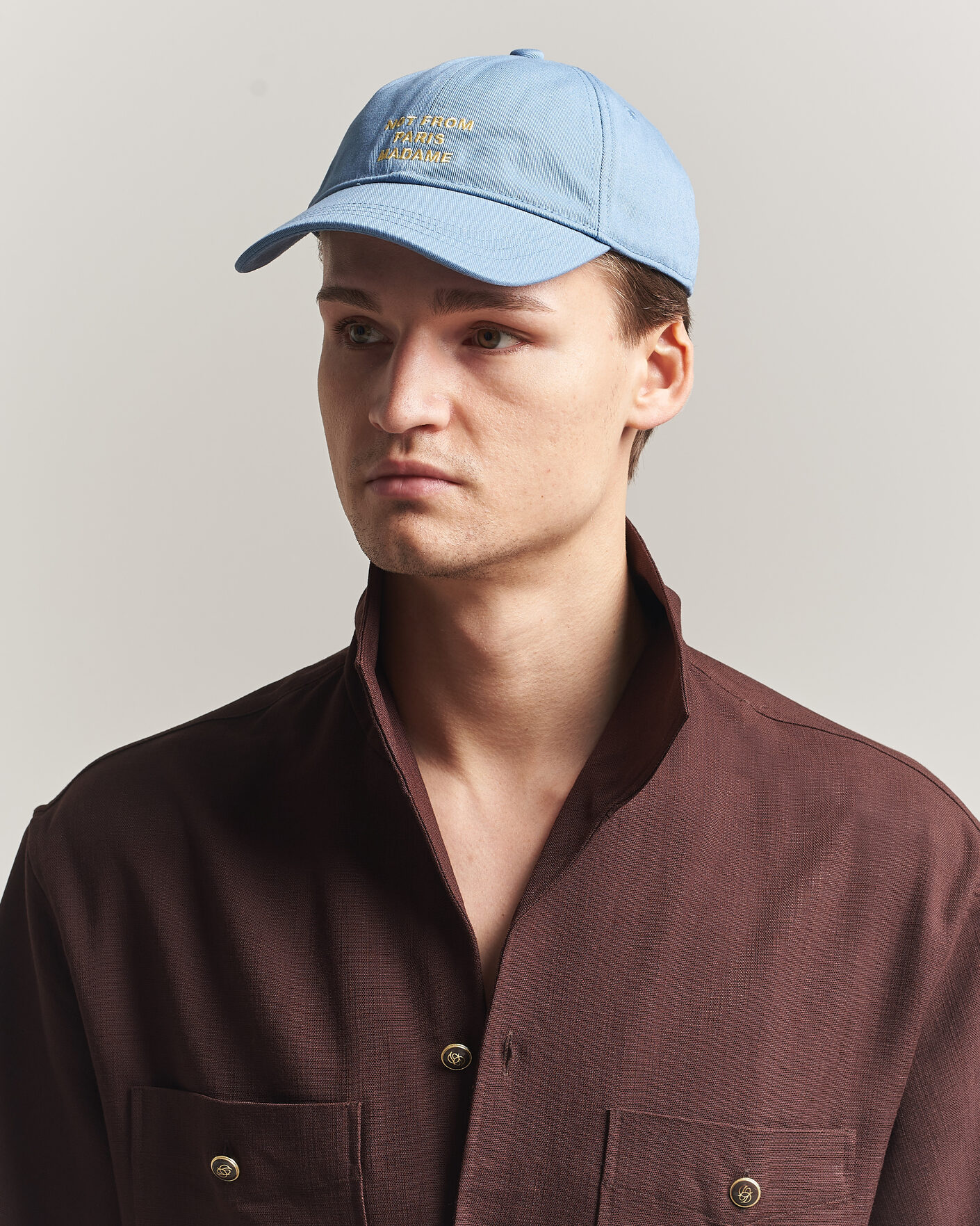 Uomini | Cappelli & Berretti | Drôle de Monsieur | Slogan Cap Atlantic Blue