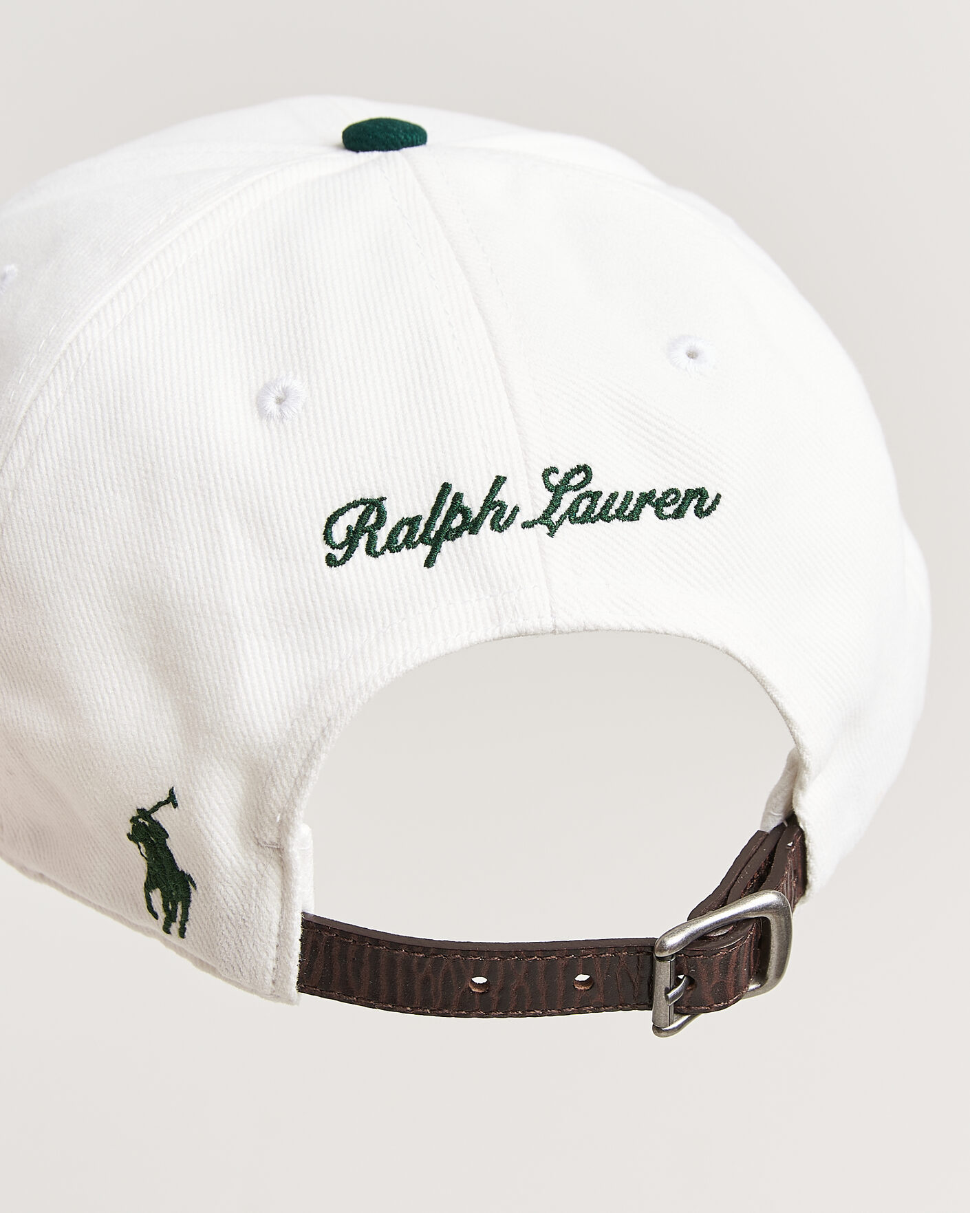 Uomini | Cappelli & Berretti | Polo Ralph Lauren | Wimbledon Cap White/Moss Agate