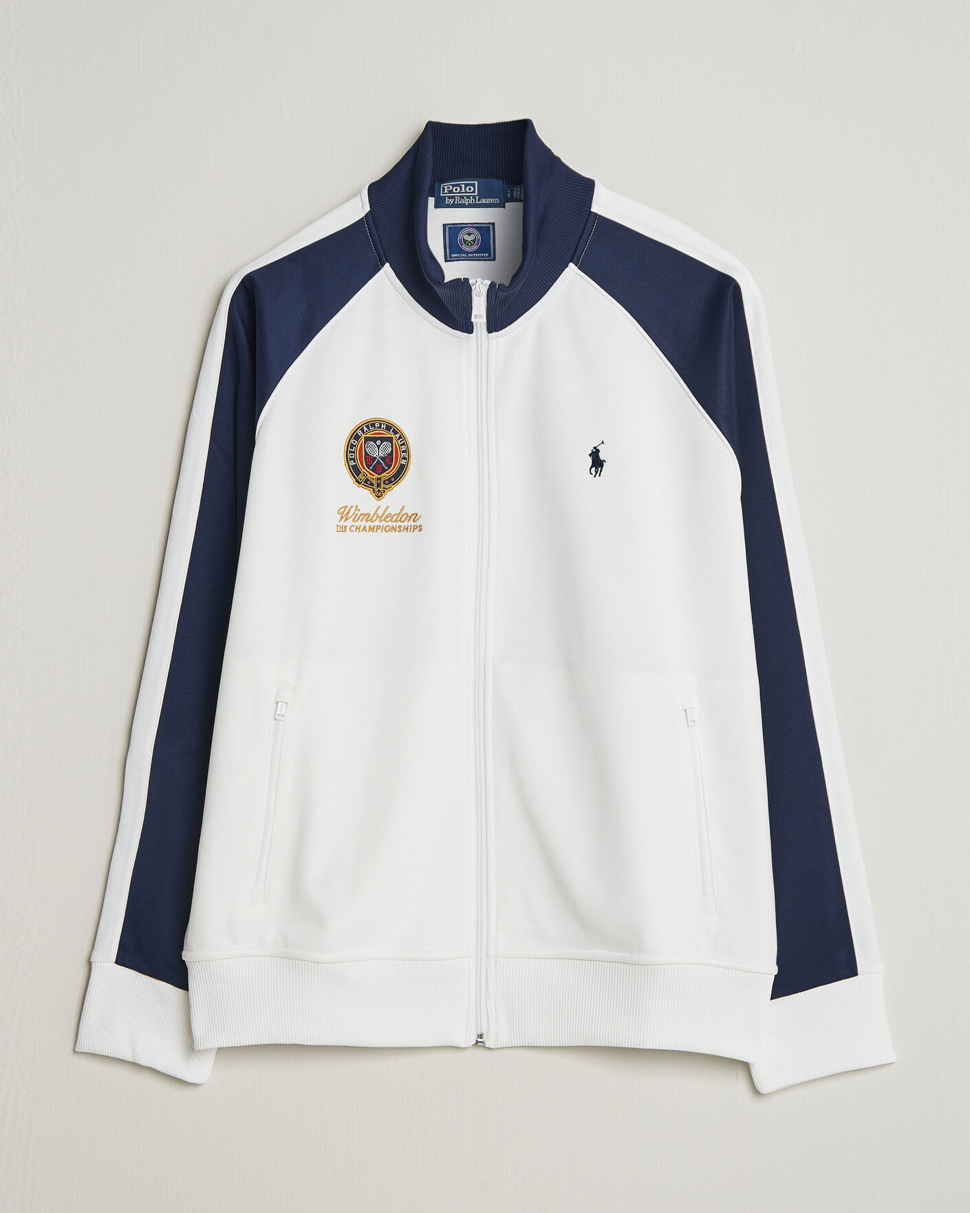 Uomini | Maglieria | Polo Ralph Lauren | Full Zip Pullover Ceramic White