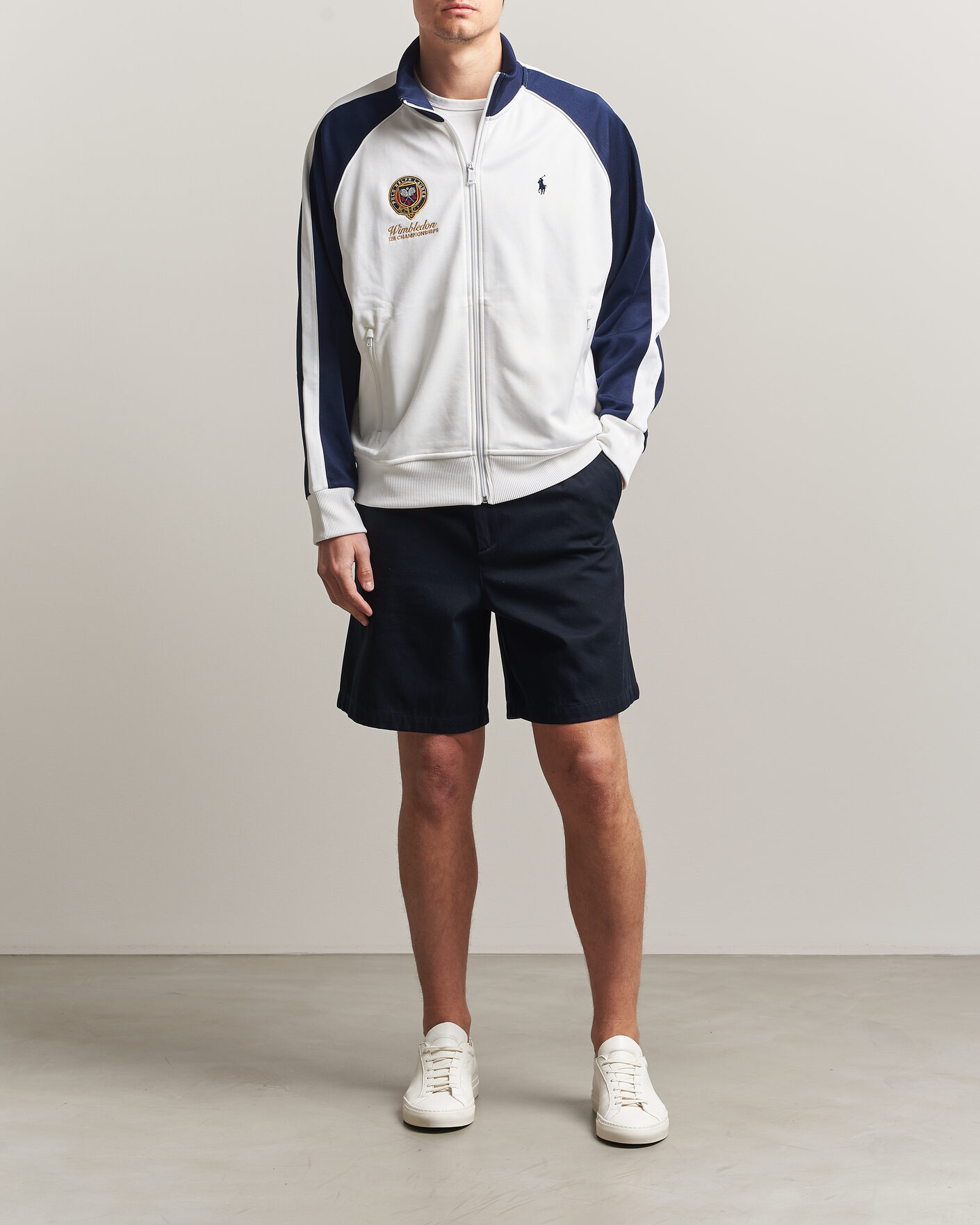 Uomini | Maglieria | Polo Ralph Lauren | Full Zip Pullover Ceramic White