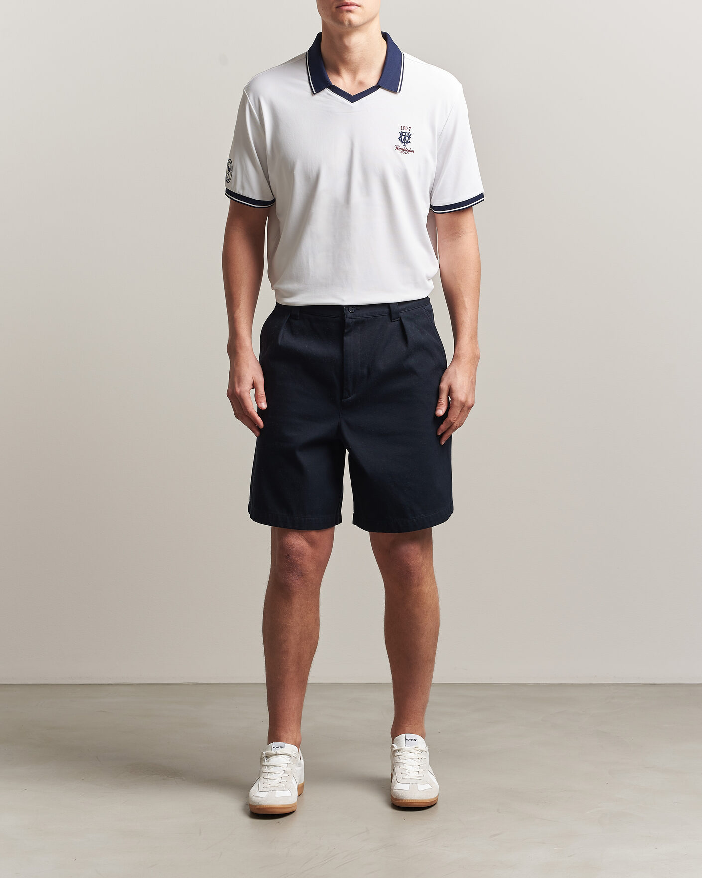 Uomini | Polo | Polo Ralph Lauren | Knitted Performance Polo Ceramic White