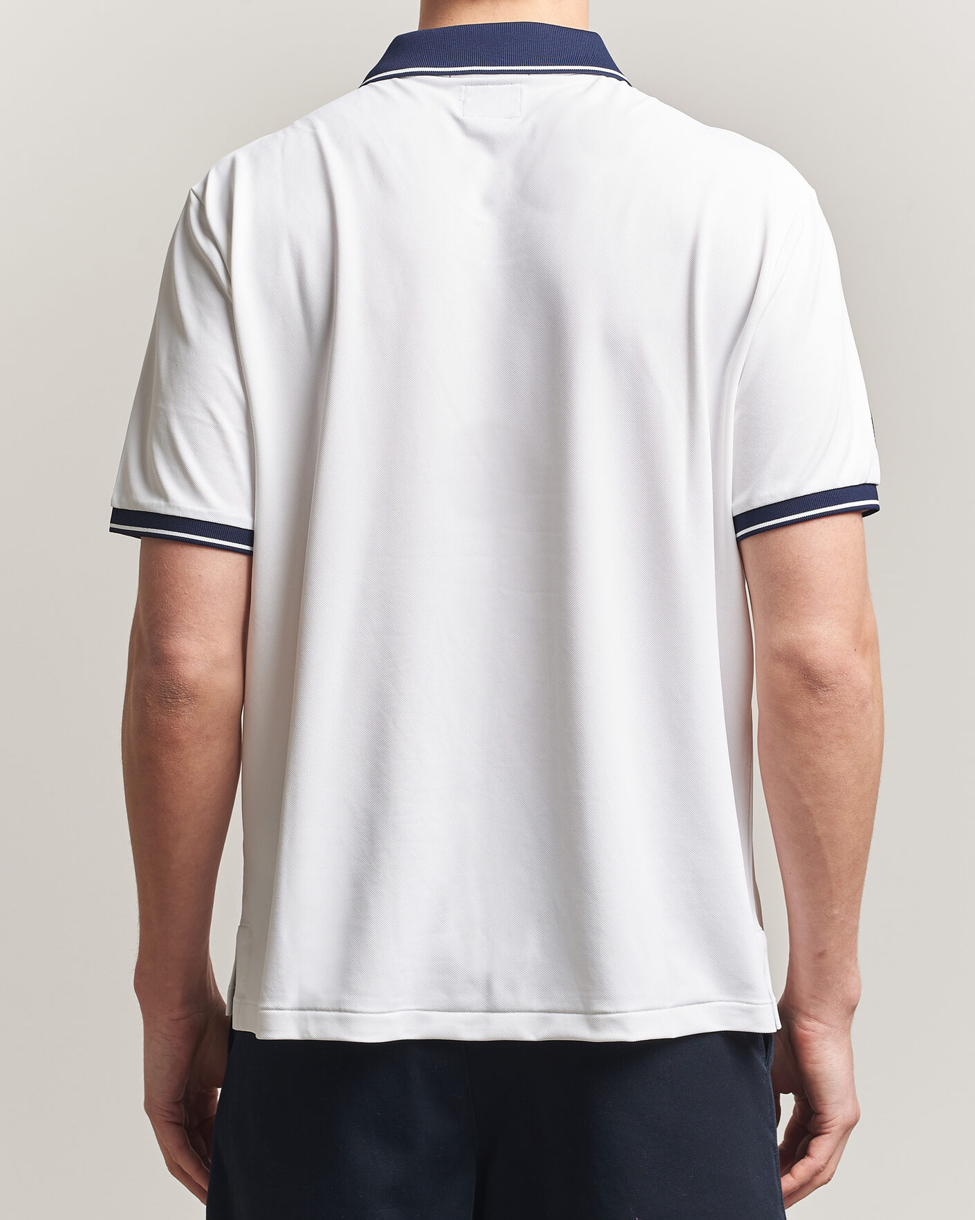 Uomini | Polo | Polo Ralph Lauren | Knitted Performance Polo Ceramic White