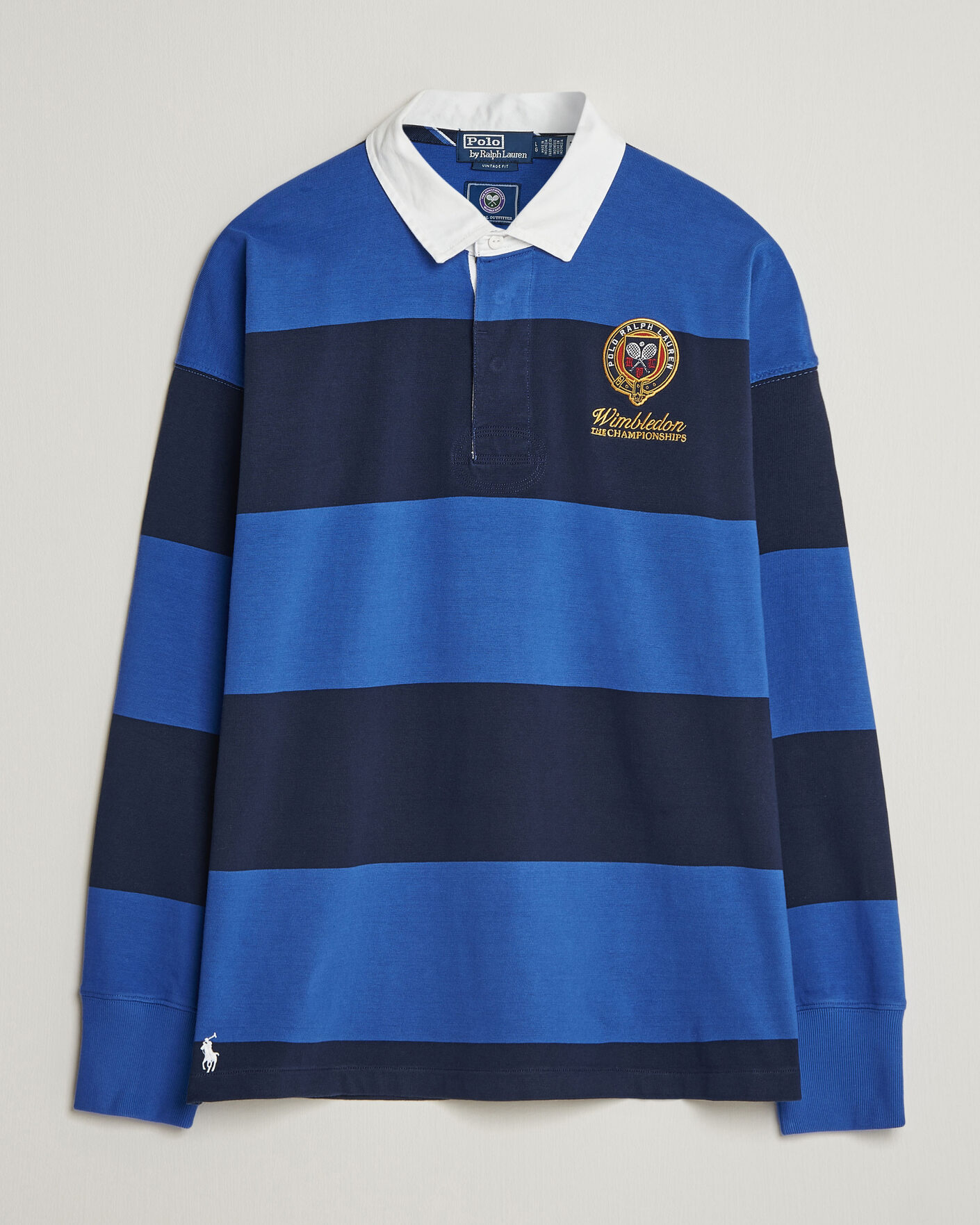 Uomini | Maglieria | Polo Ralph Lauren | Striped Rugby Pullover Collegiate Blue