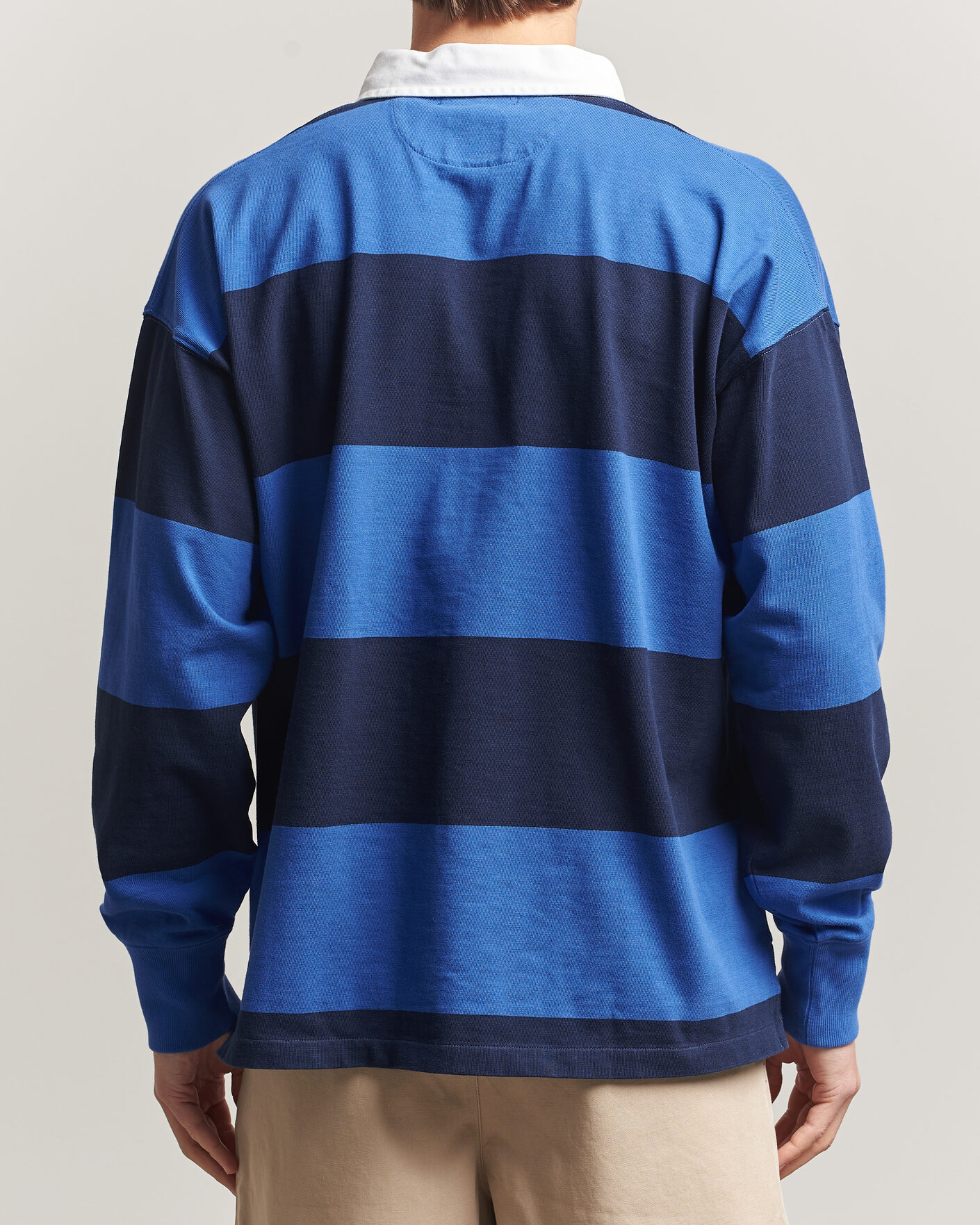 Uomini | Maglieria | Polo Ralph Lauren | Striped Rugby Pullover Collegiate Blue