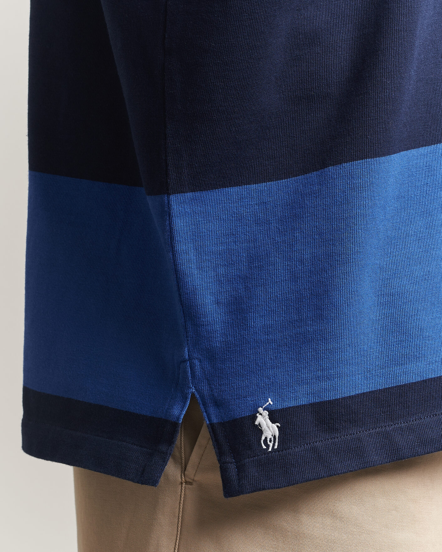 Uomini | Maglieria | Polo Ralph Lauren | Striped Rugby Pullover Collegiate Blue