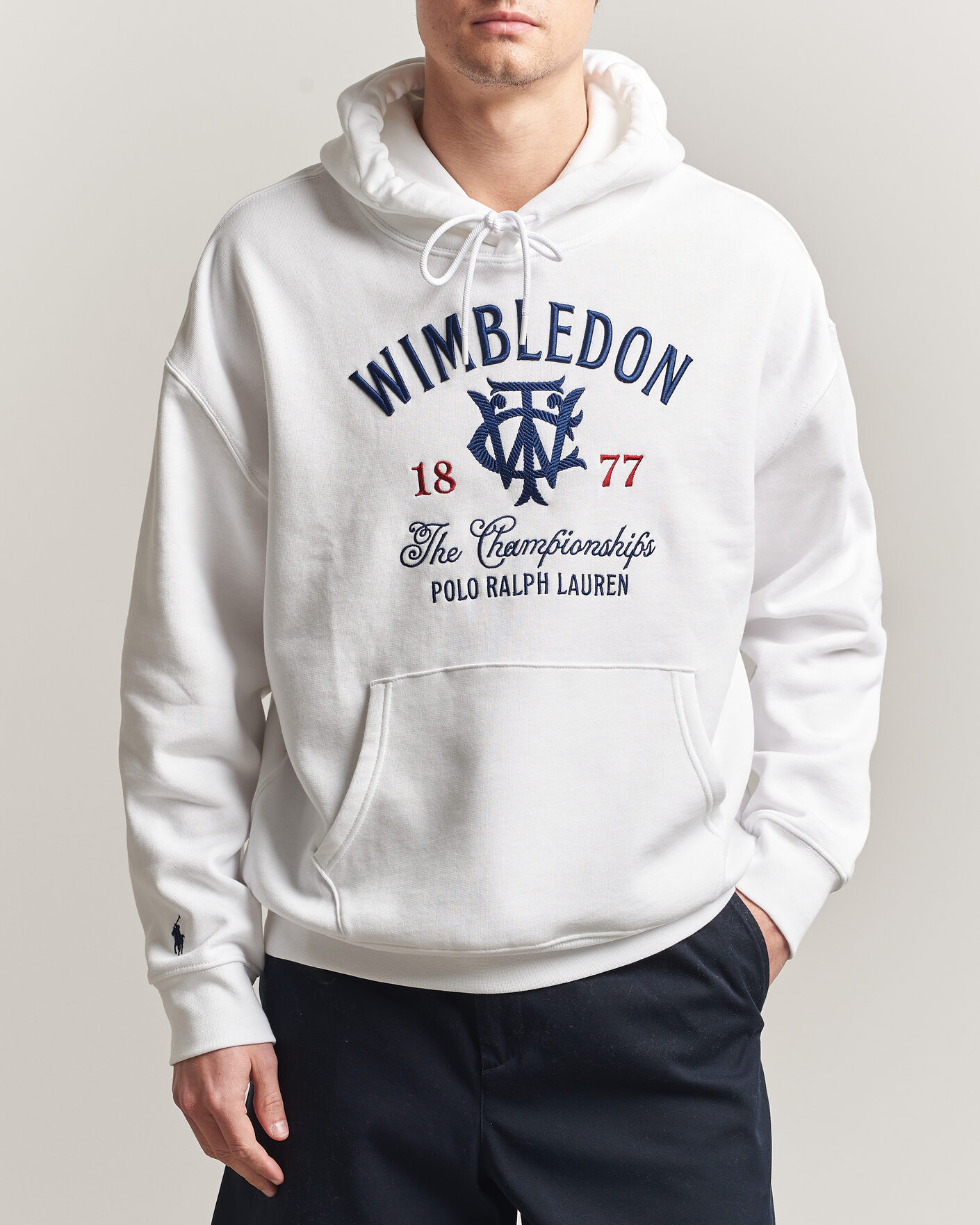 Uomini | Maglieria | Polo Ralph Lauren | Wimbledon Hoodie White