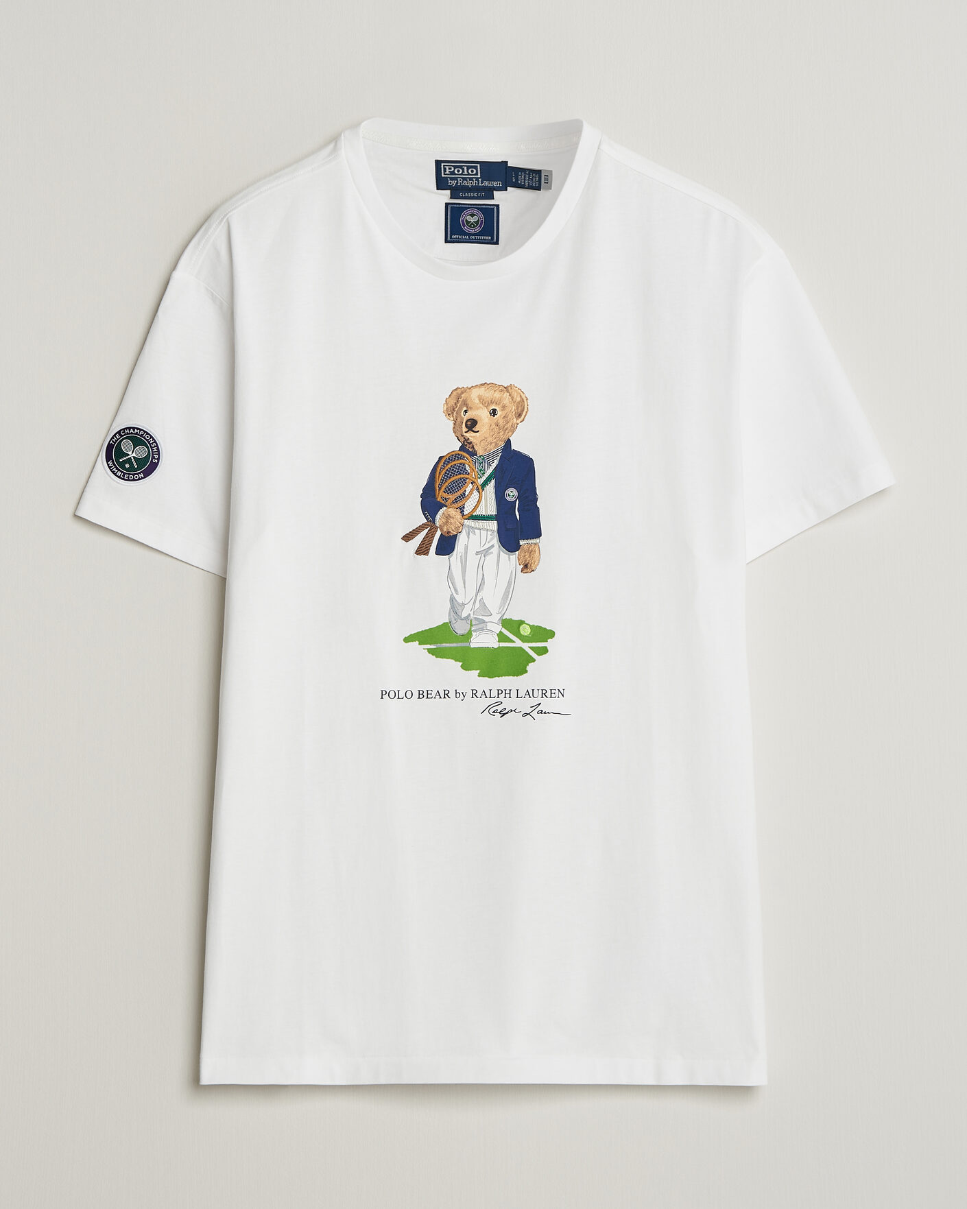 Uomini | T-shirt | Polo Ralph Lauren | Wimbledon Bear Tee White