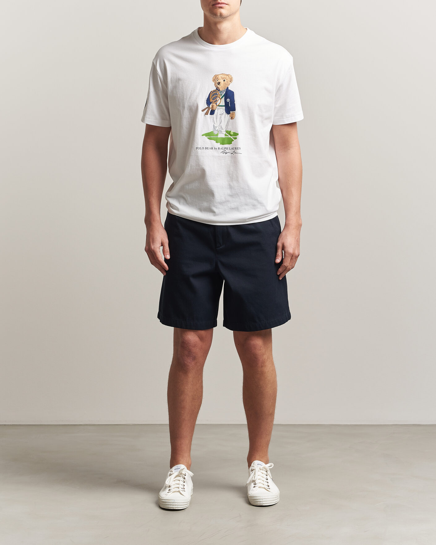 Uomini | T-shirt | Polo Ralph Lauren | Wimbledon Bear Tee White