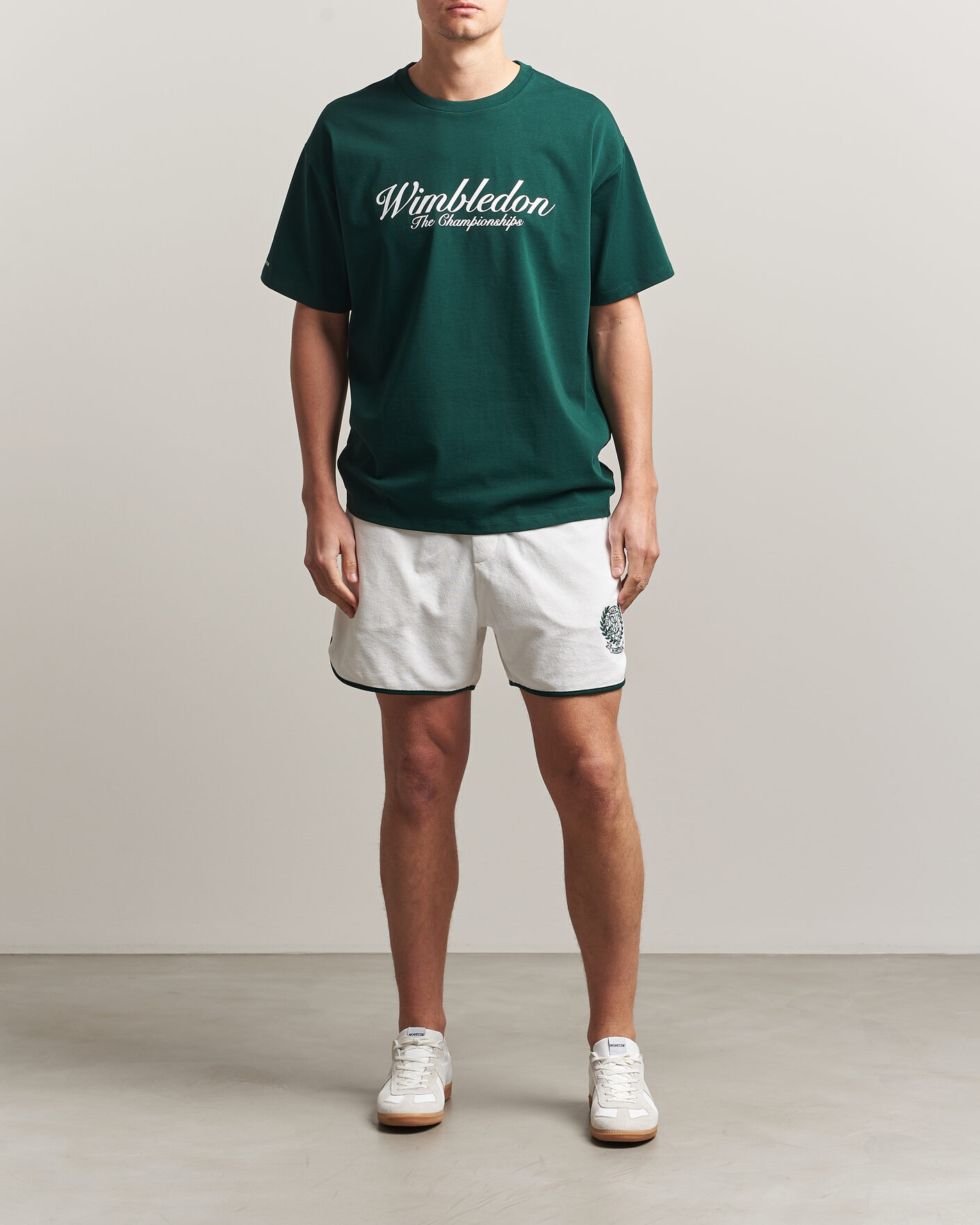 Uomini | T-shirt | Polo Ralph Lauren | Wimbledon Championship Tee Moss Agate