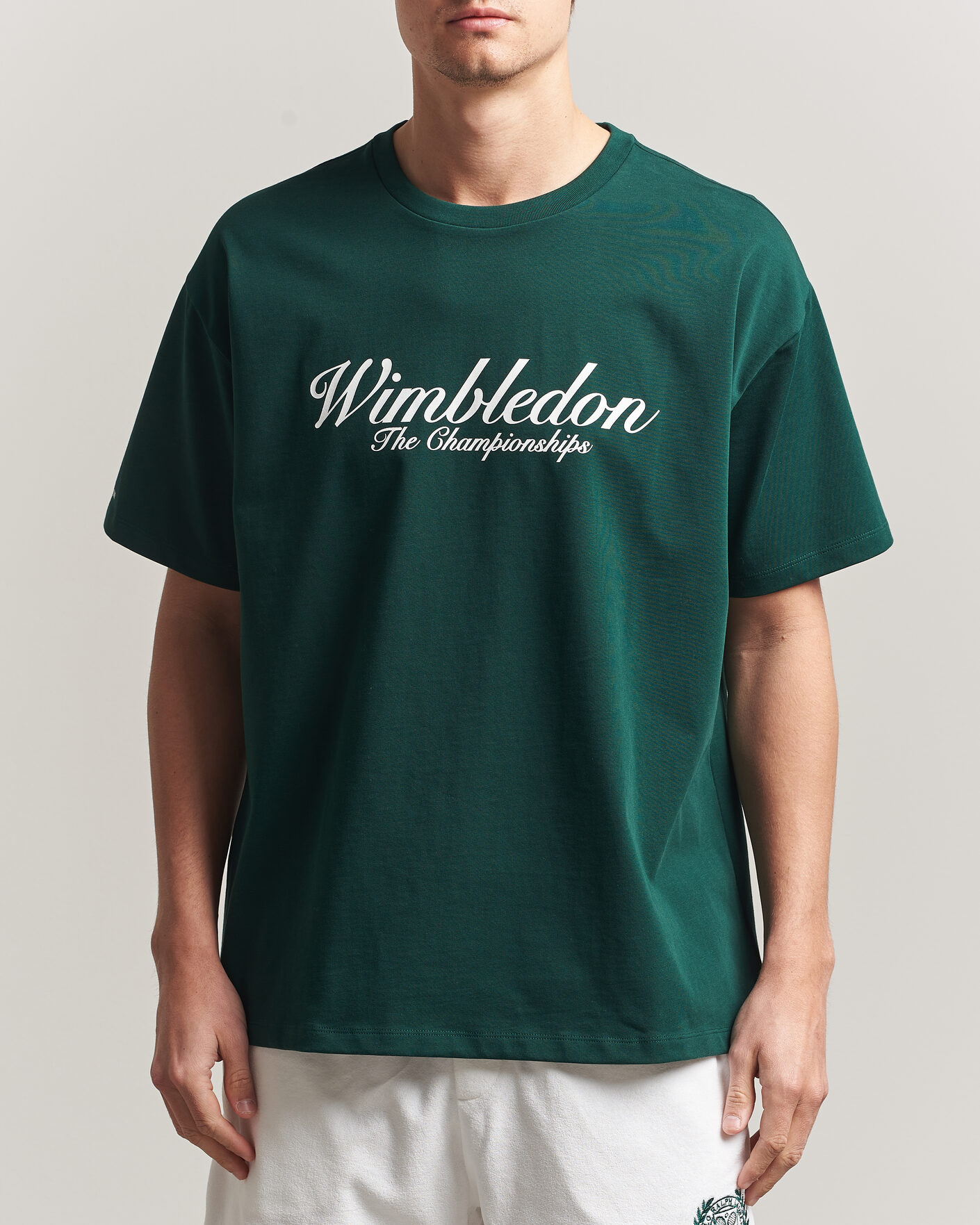 Uomini | T-shirt | Polo Ralph Lauren | Wimbledon Championship Tee Moss Agate
