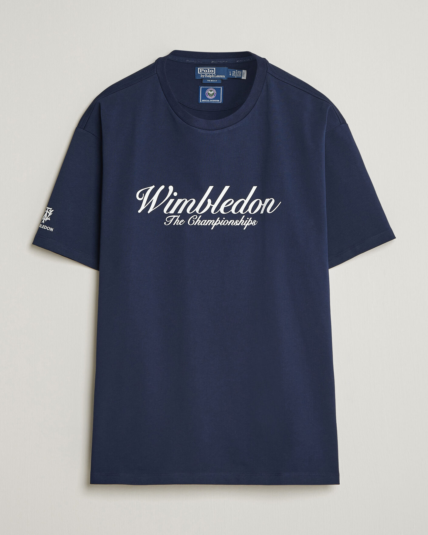 Uomini | T-shirt | Polo Ralph Lauren | Wimbledon Championship Tee Refined Navy