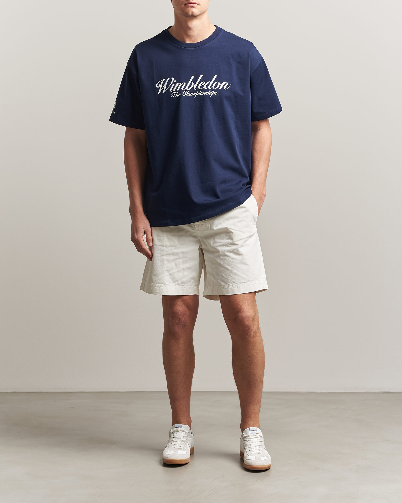 Uomini | T-shirt | Polo Ralph Lauren | Wimbledon Championship Tee Refined Navy