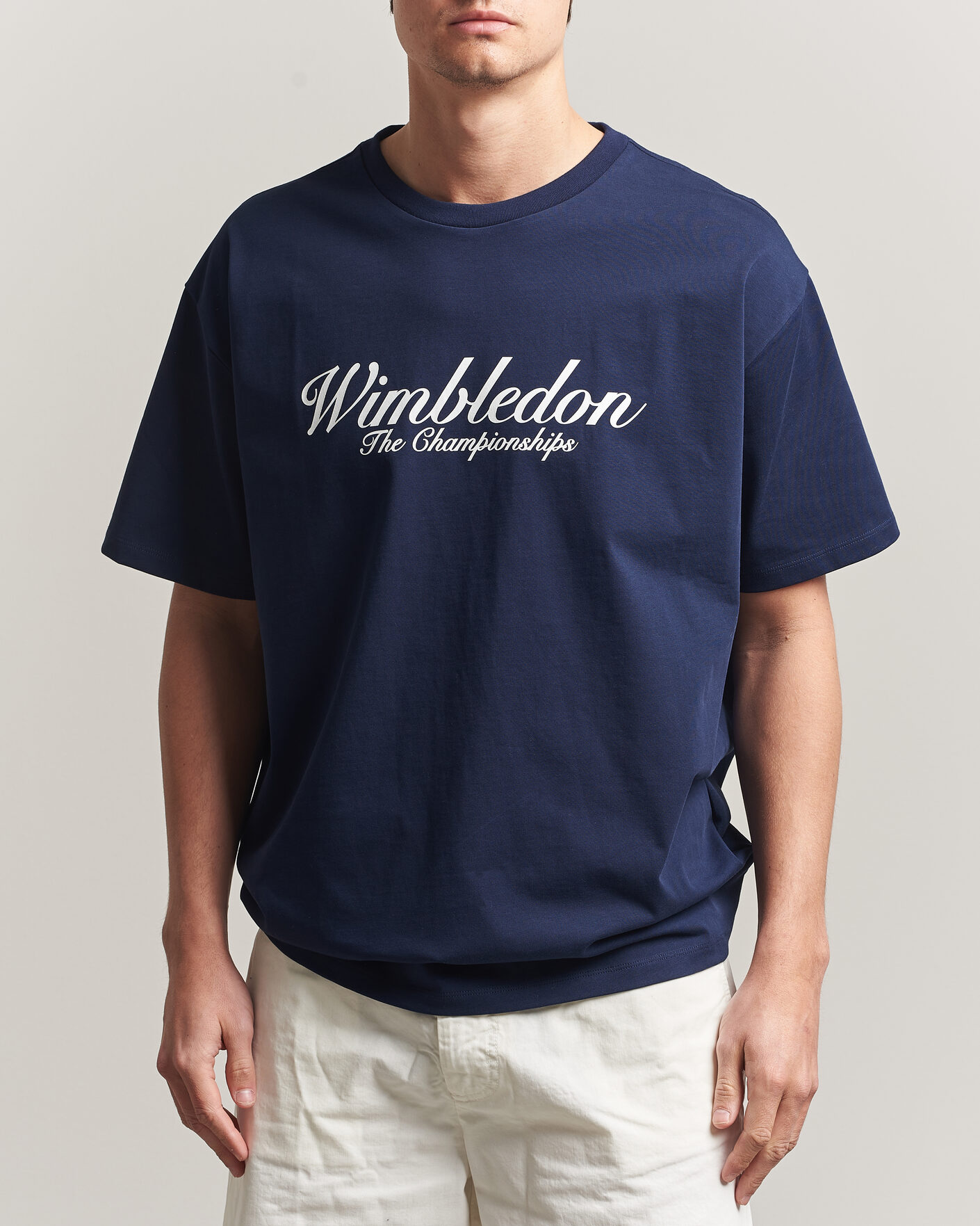 Uomini | T-shirt | Polo Ralph Lauren | Wimbledon Championship Tee Refined Navy