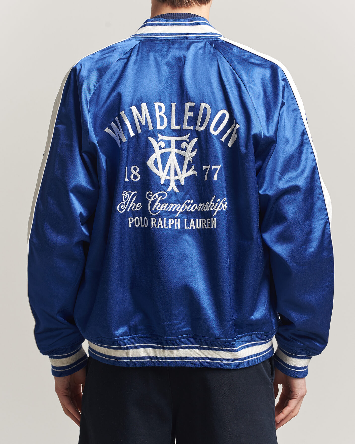 Uomini | Giacche | Polo Ralph Lauren | Championship Bomber Jacket Graphic Royal/White