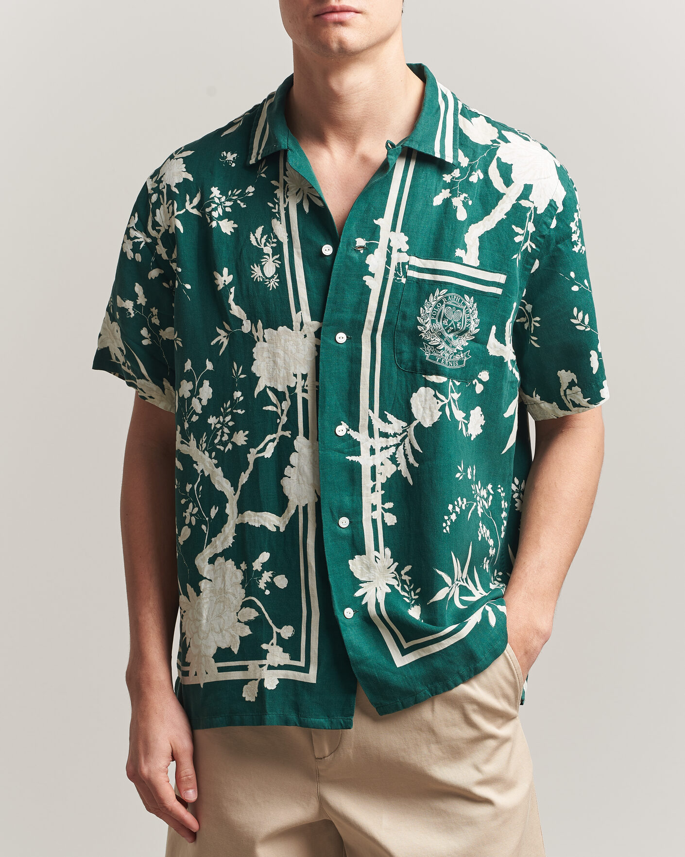 Uomini | Camicie | Polo Ralph Lauren | Printed Short Sleeve Shirt Championship Floral