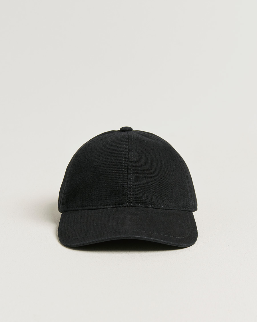 Uomini | Cappelli & Berretti | Tiger of Sweden | Hent Washed Cap Black