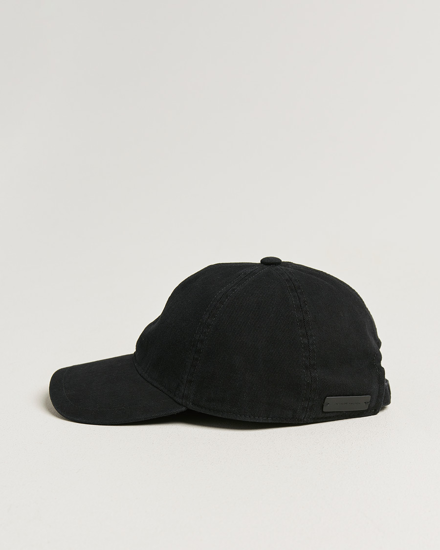 Uomini | Cappelli & Berretti | Tiger of Sweden | Hent Washed Cap Black