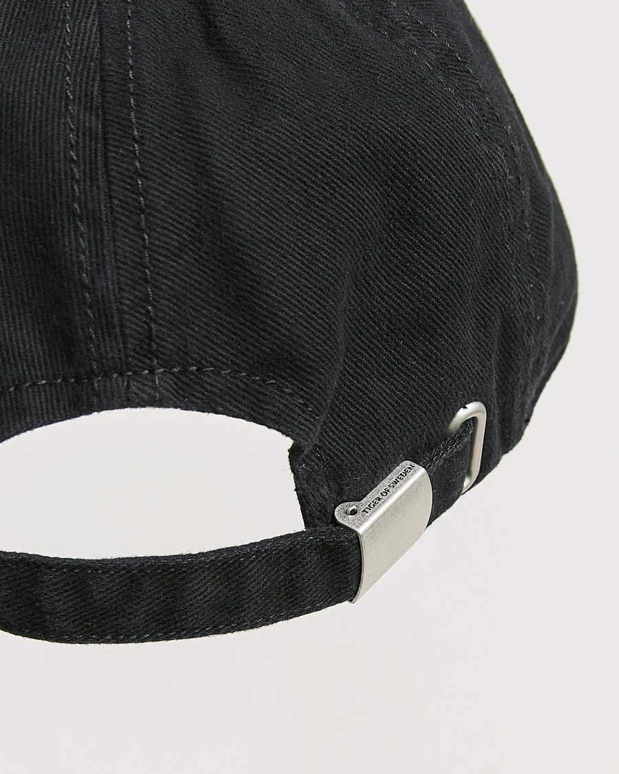 Uomini | Cappelli & Berretti | Tiger of Sweden | Hent Washed Cap Black