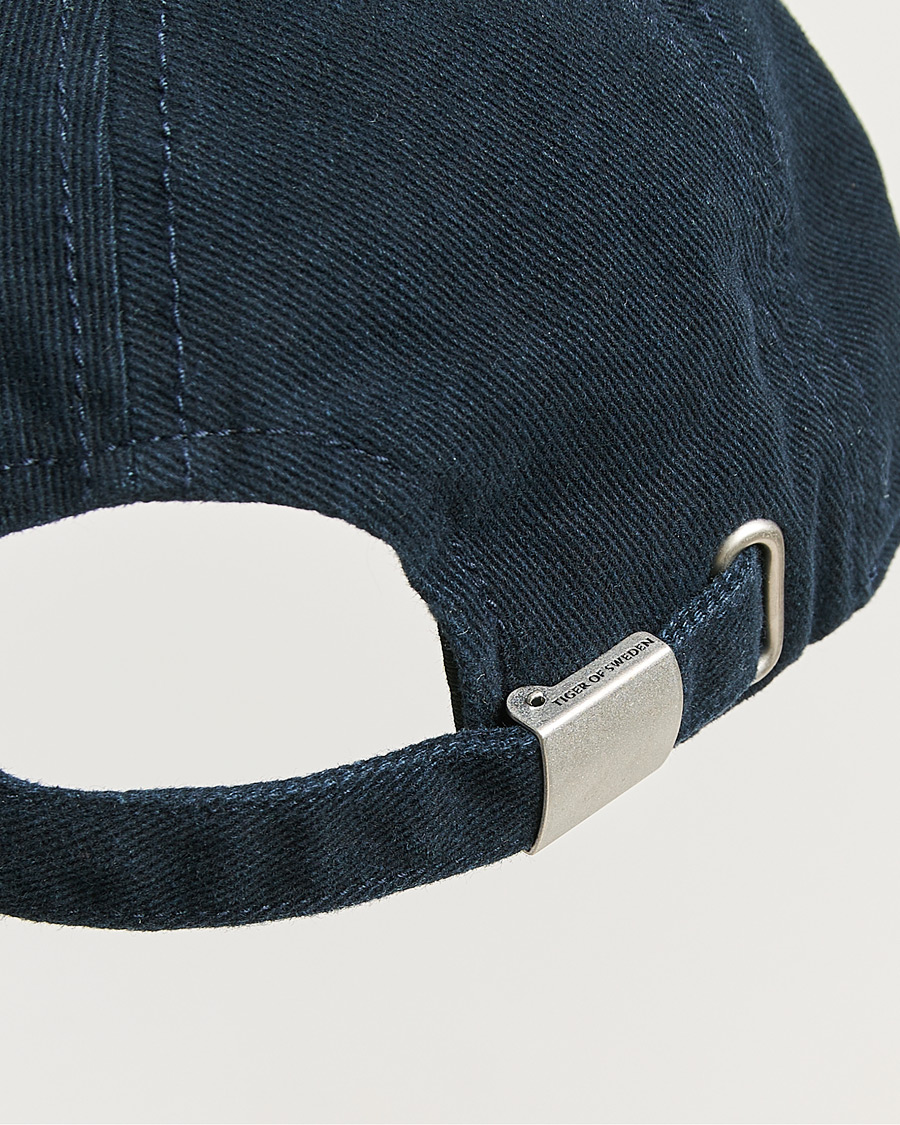 Uomini | Cappelli & Berretti | Tiger of Sweden | Hent Washed Cap Light Ink