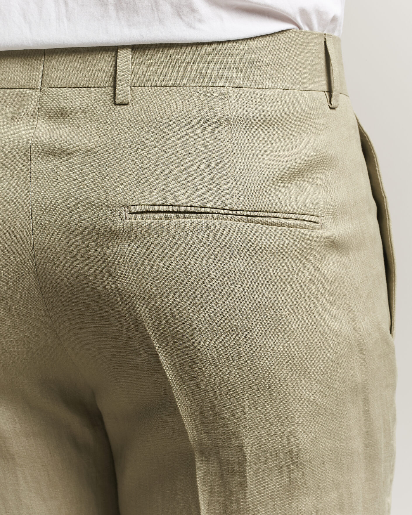 Uomini | Pantaloni | Tiger of Sweden | Tenuta Linen Suit Trousers Mole