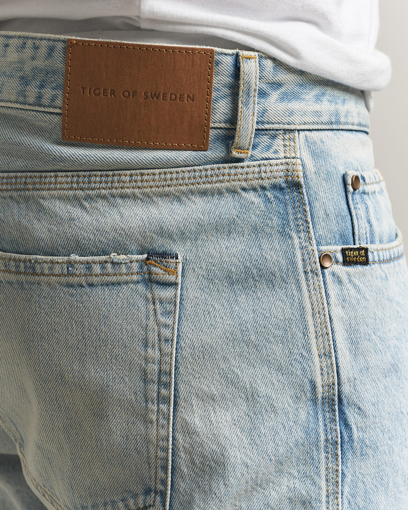 Uomini | Pantaloni | Tiger of Sweden | Marty Jeans Light Blue
