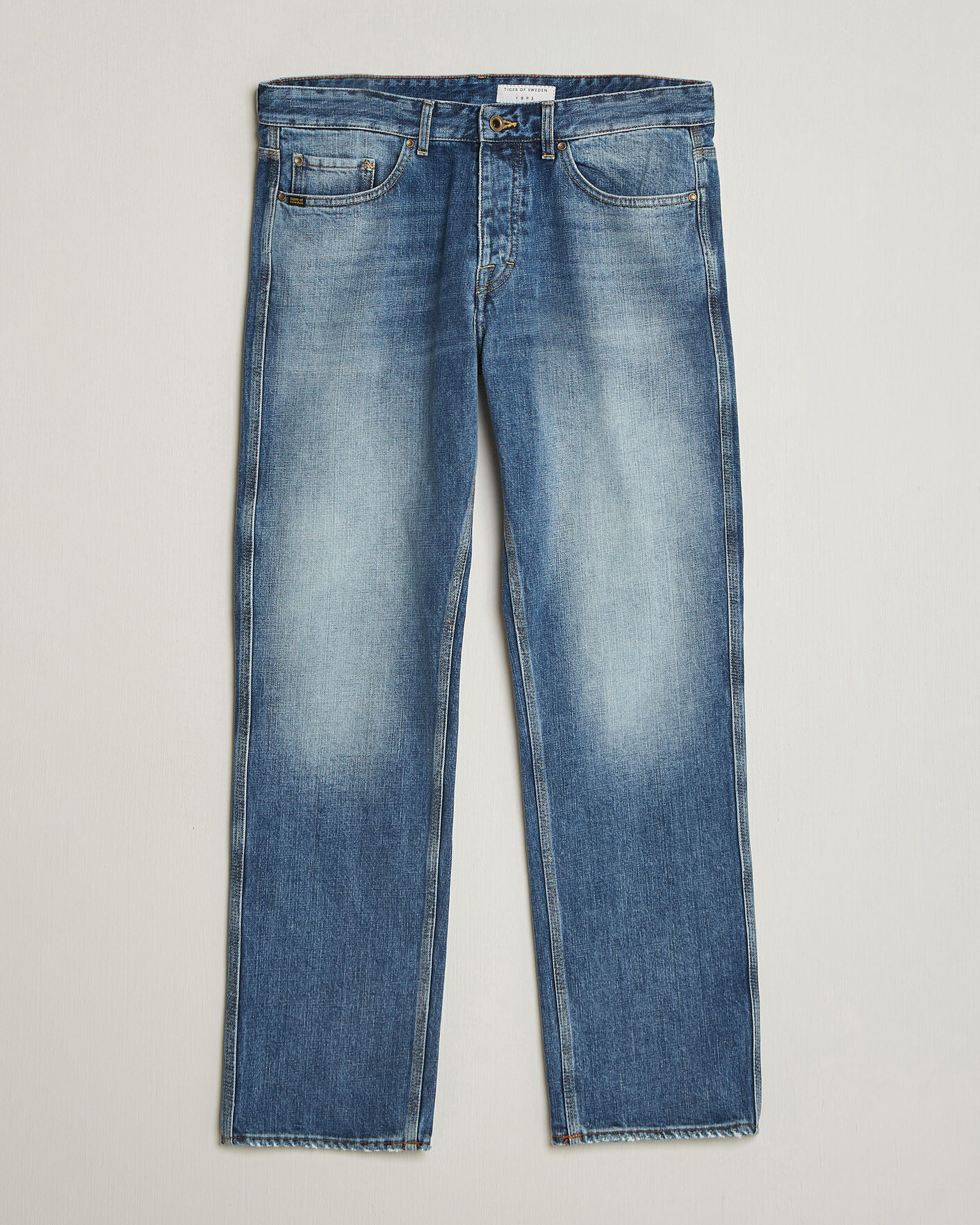 Uomini | Pantaloni | Tiger of Sweden | Marty Jeans Medium Blue