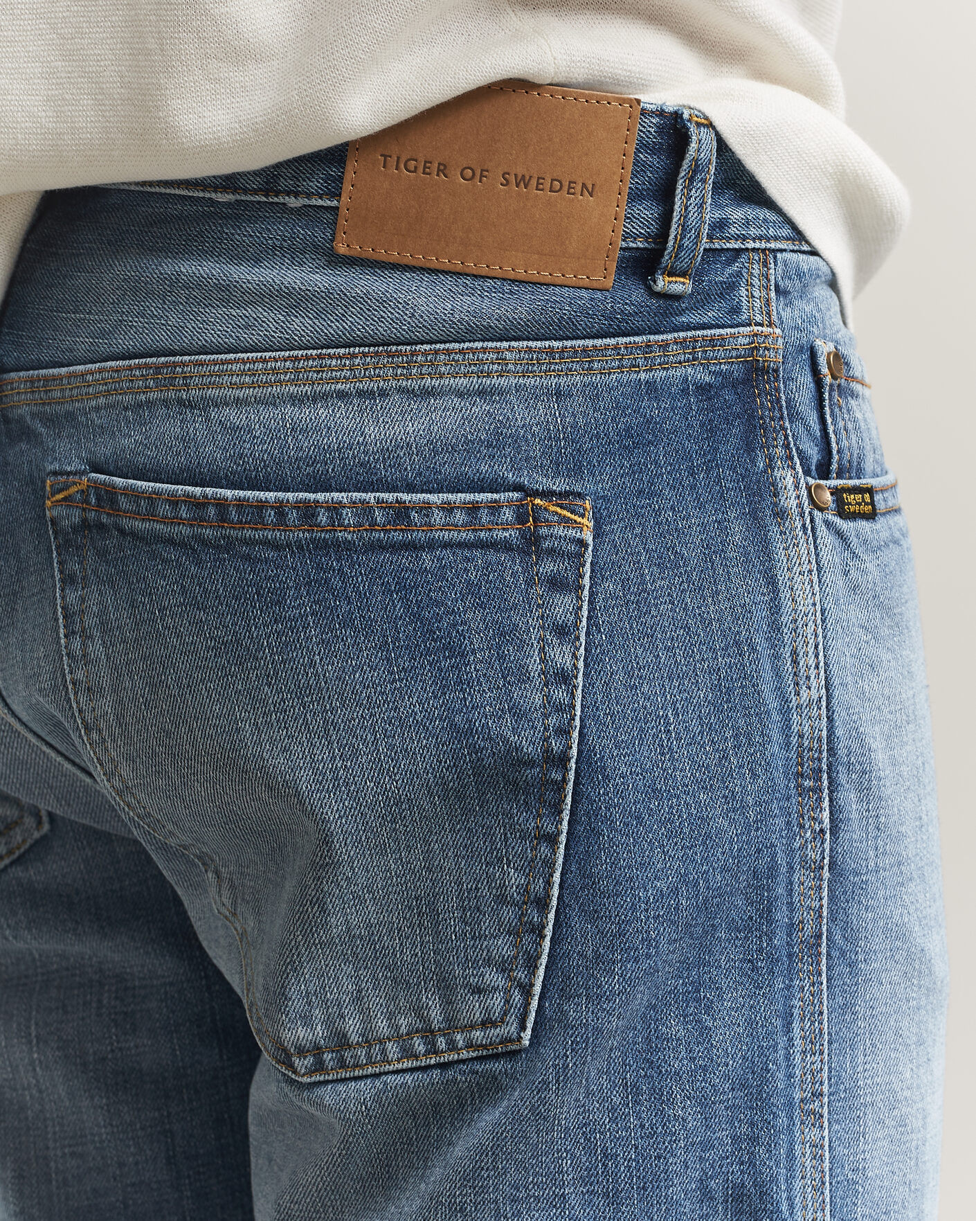Uomini | Pantaloni | Tiger of Sweden | Marty Jeans Medium Blue