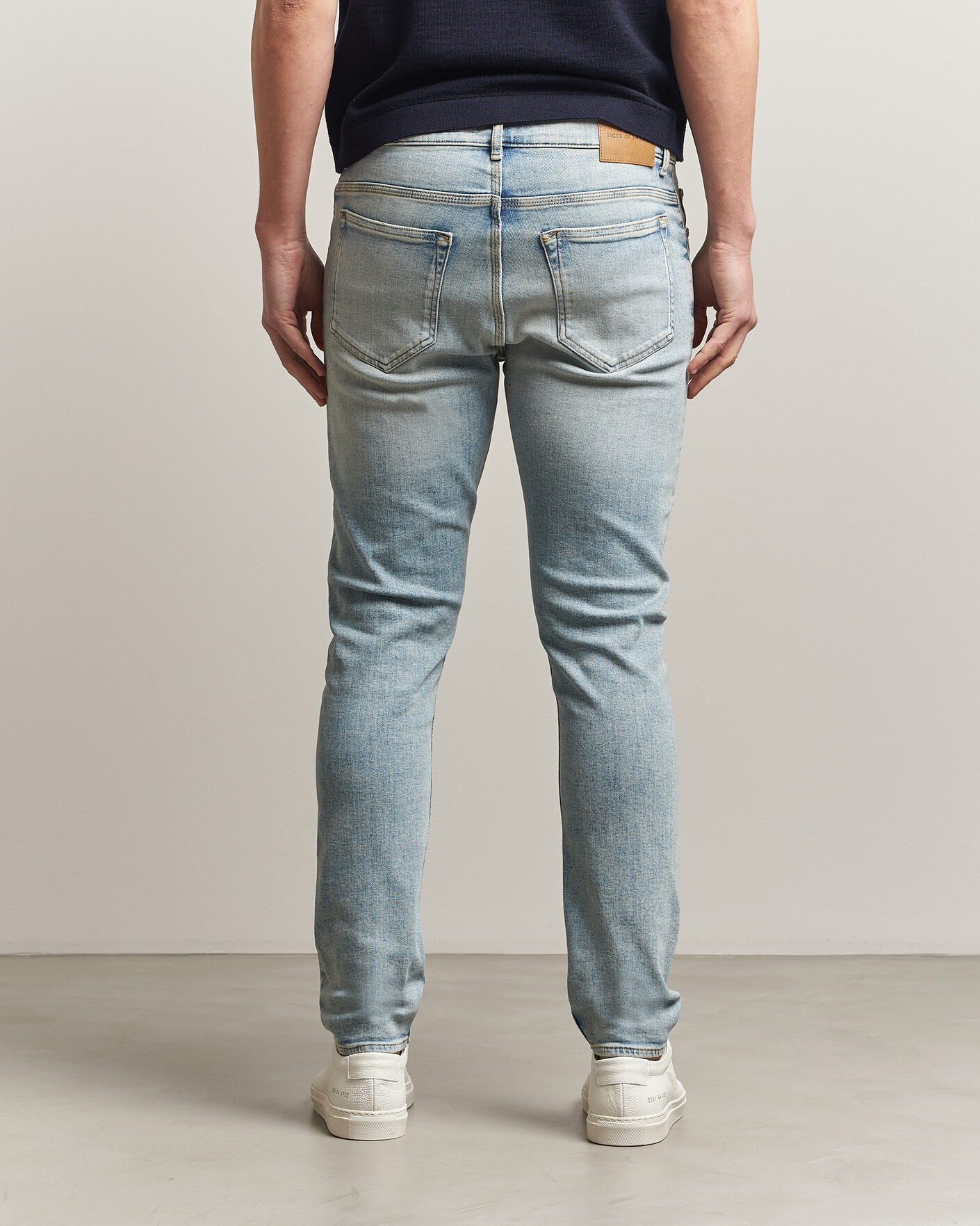 Uomini | Pantaloni | Tiger of Sweden | Evolve Jeans Light Blue