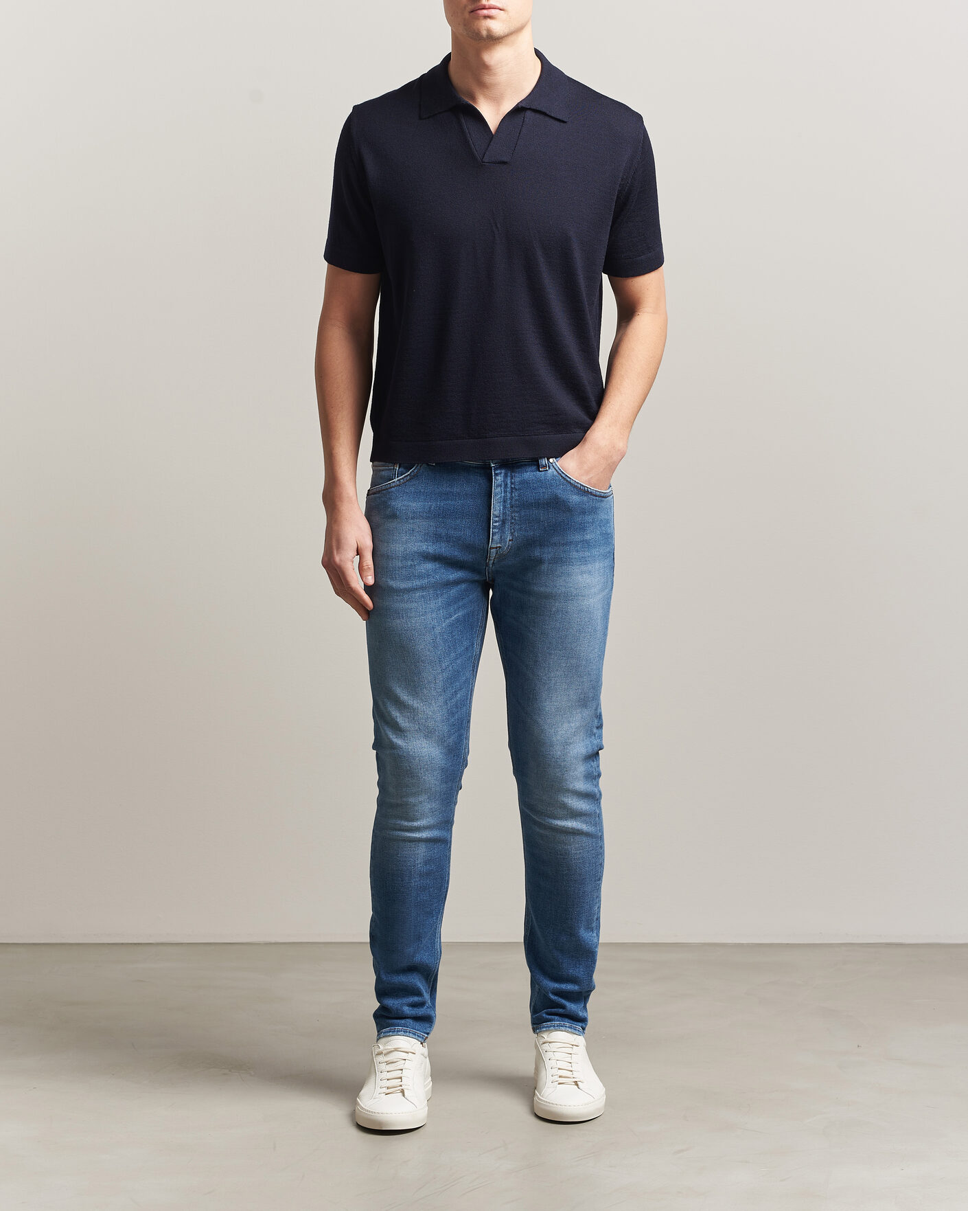 Uomini | Pantaloni | Tiger of Sweden | Evolve Jeans Medium Blue